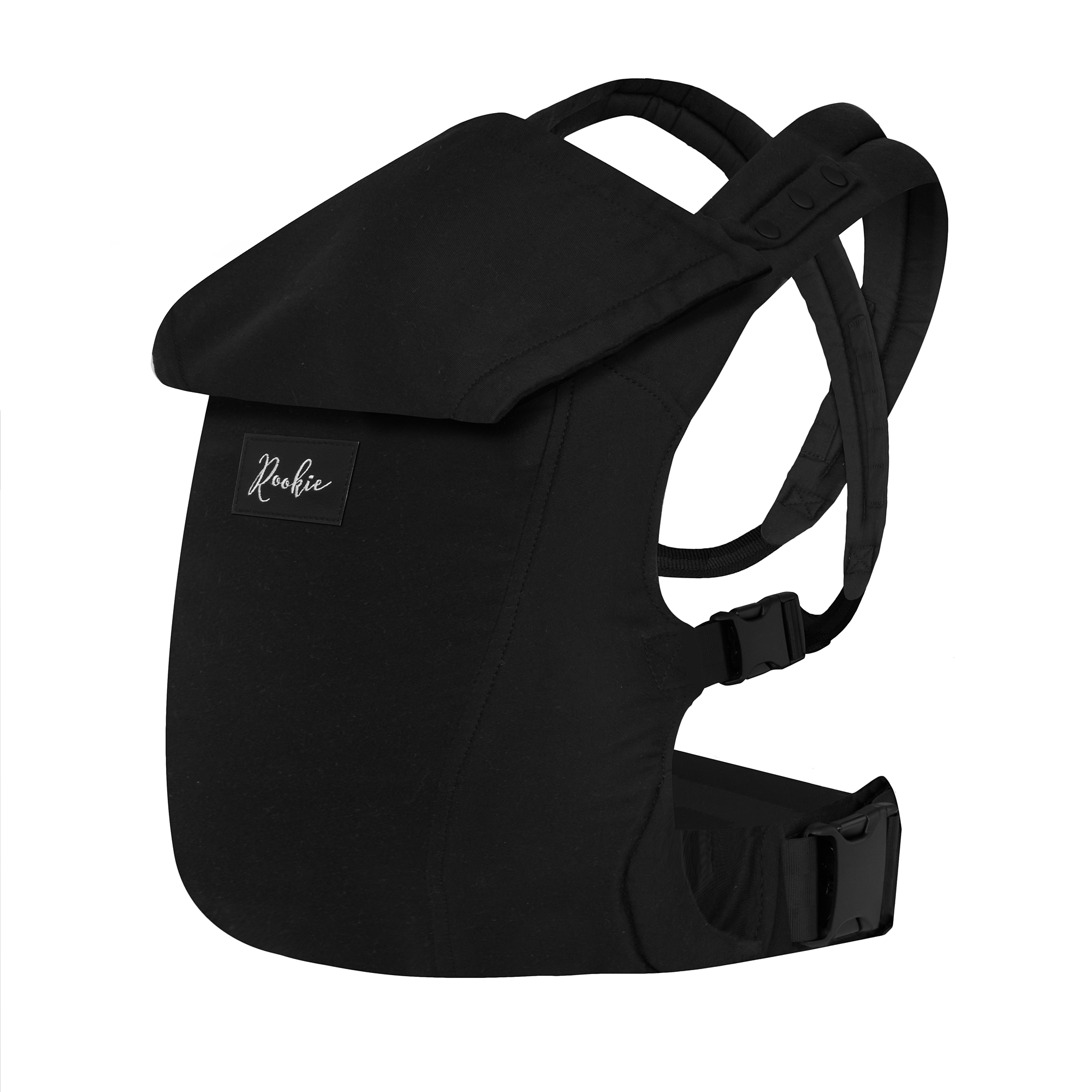 Fullbuckle Tragen, Rookie, Schwarz – Besonderheit: Fullbuckle Bauch- & Rückentrage