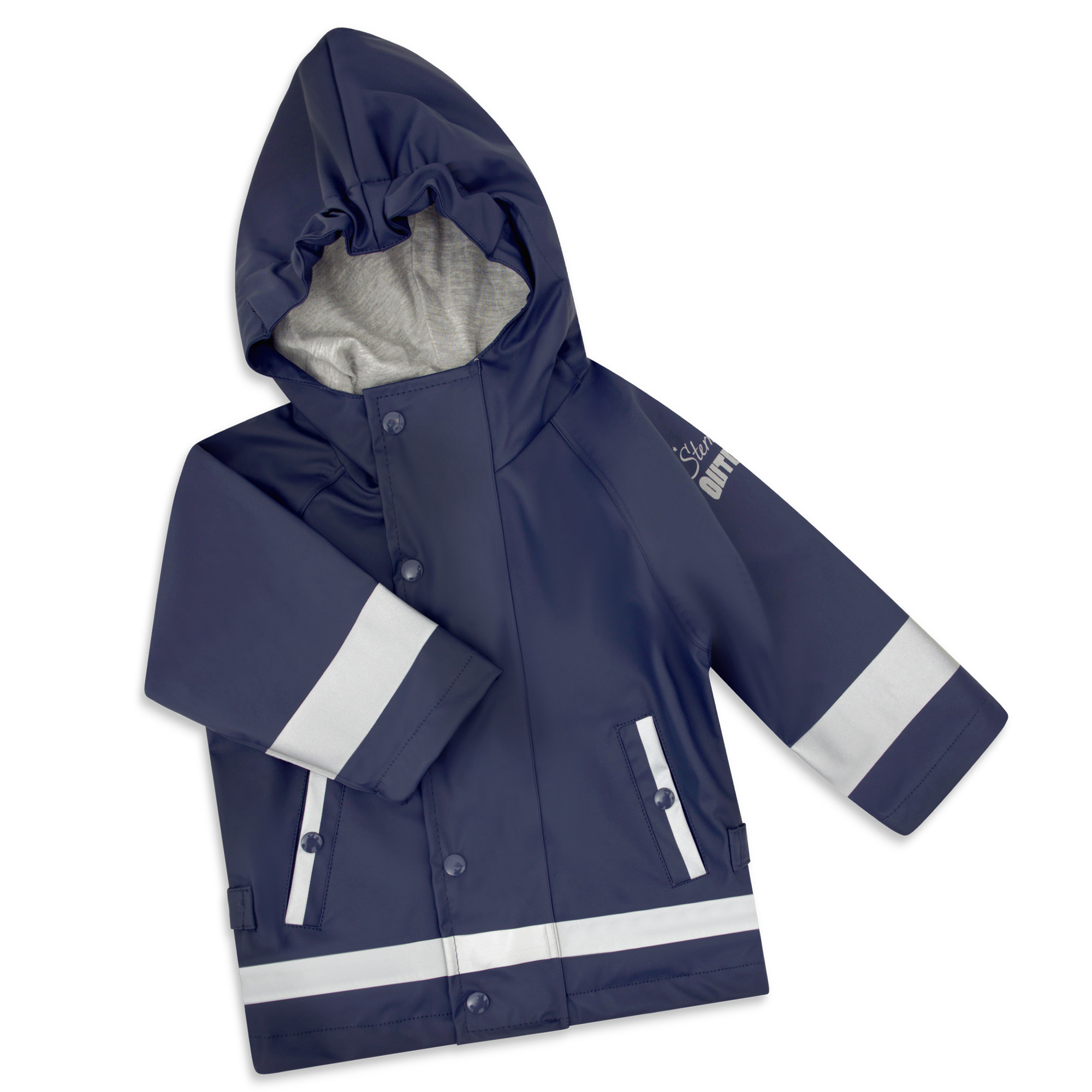 Regenjacken, Sterntaler, Blau – Besonderheit: mit Reflektoren