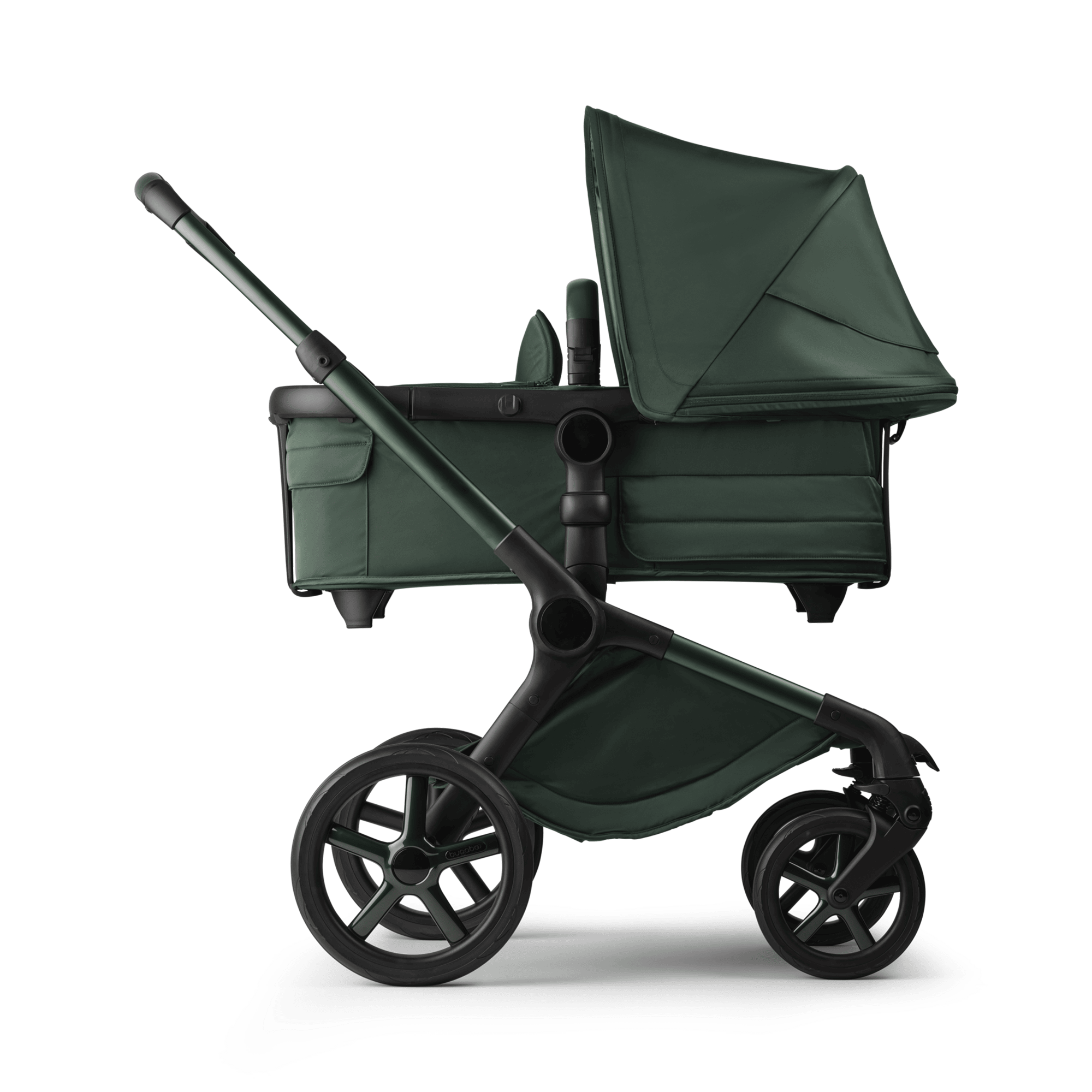 Kombi-Kinderwagen, bugaboo, Grün – Produktansicht