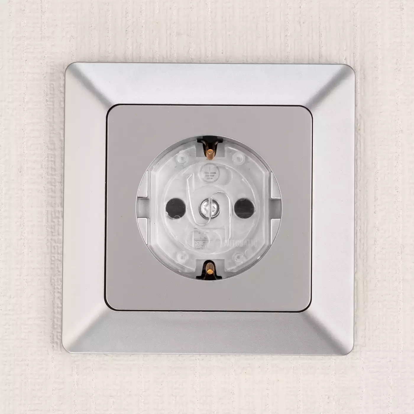 Steckdosensicherung, reer, Transparent – Produktansicht