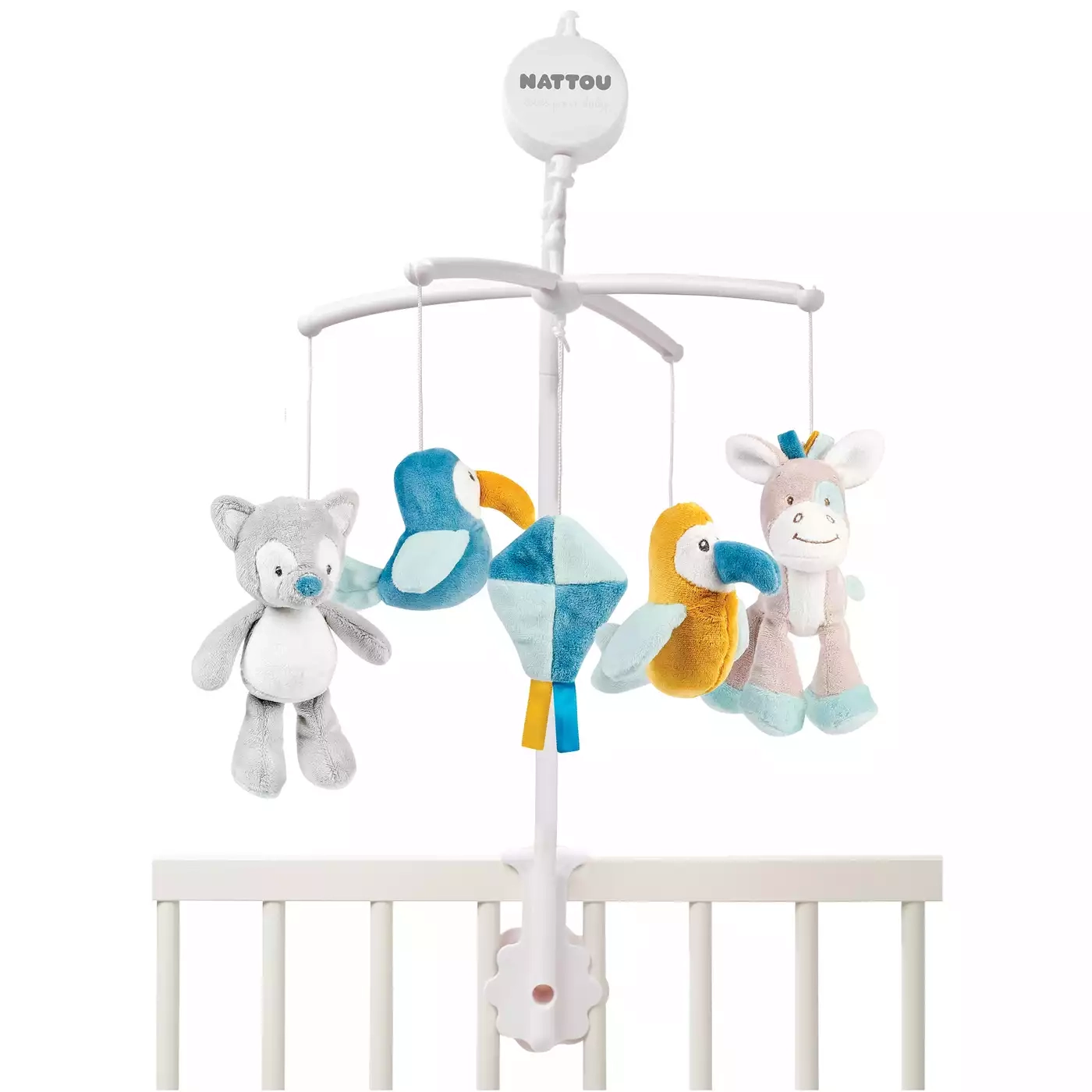 Mobilés, Nattou, Weiß – Produktansicht