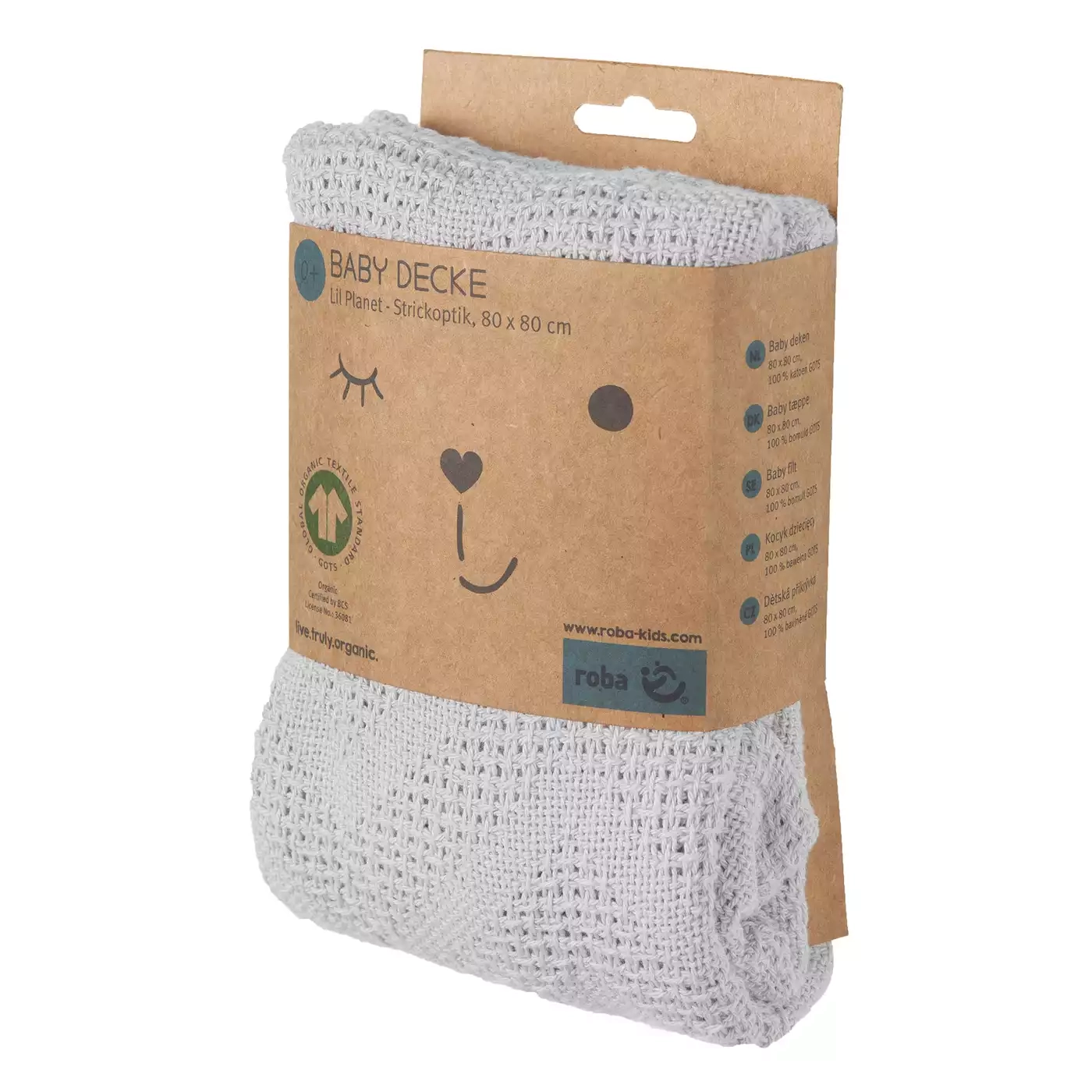Kuscheldecken, roba, Grau – Produktansicht