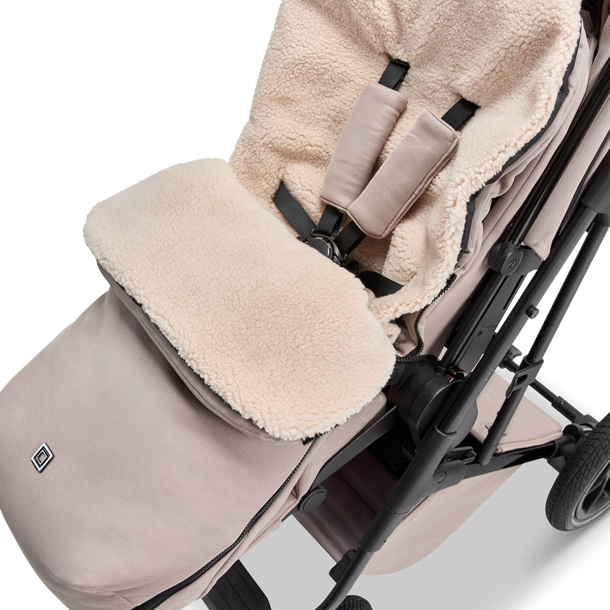 Fußsäcke & Decken, MOON, Beige – Produktansicht