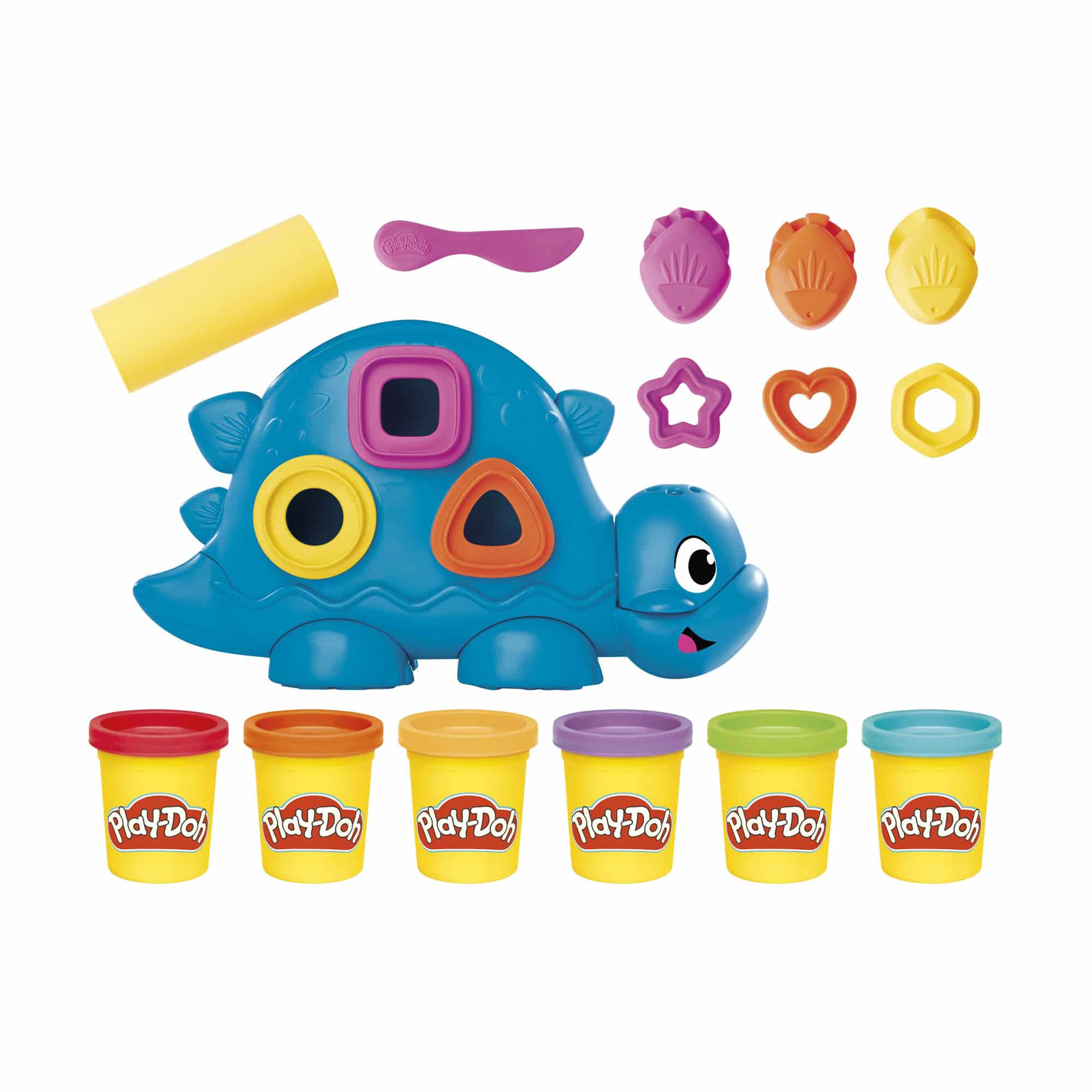 Malen & Kneten, Play-Doh, Mehrfarbig – Besonderheit: geeignet ab 2 Jahre 