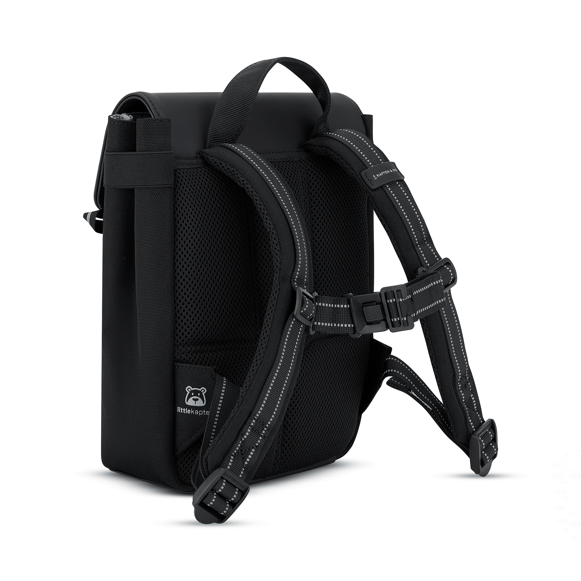 Kinderrucksäcke, KAPTEN & SON, Schwarz – Produktansicht