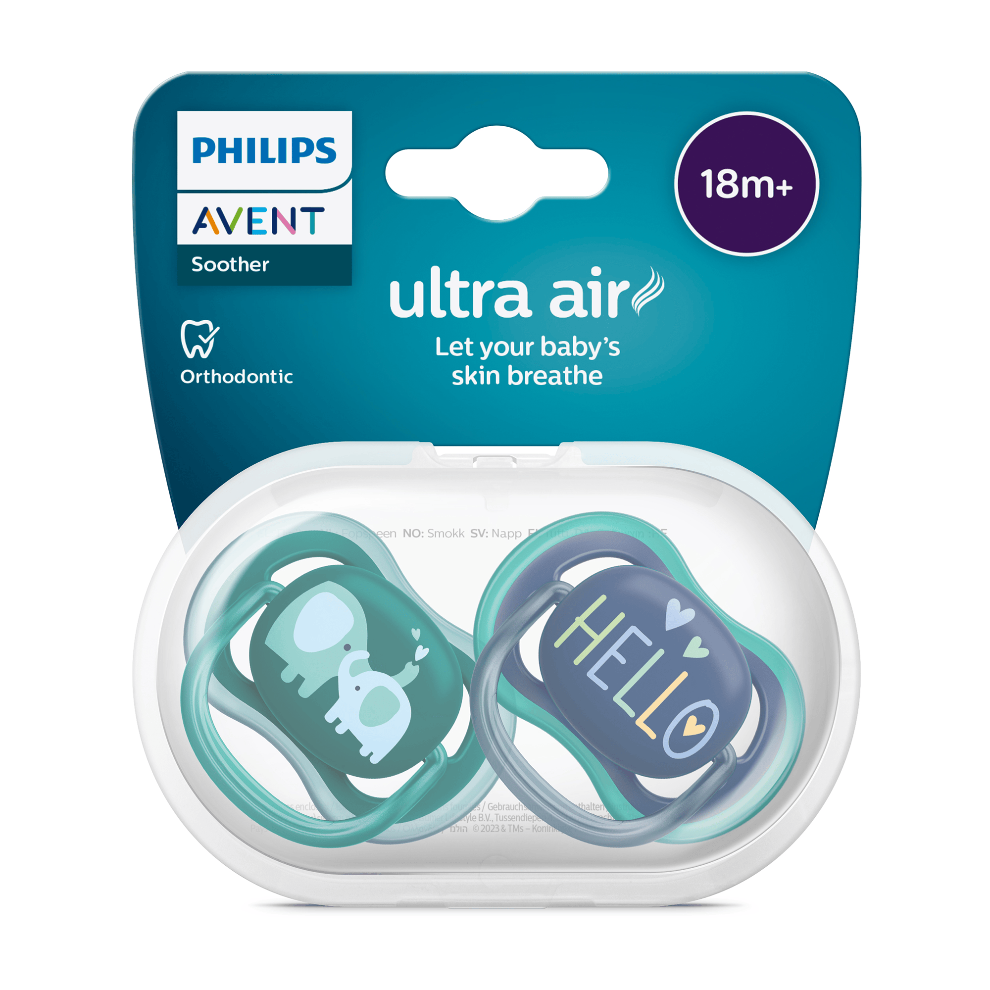 Schnuller, PHILIPS AVENT, Blau – Produktansicht