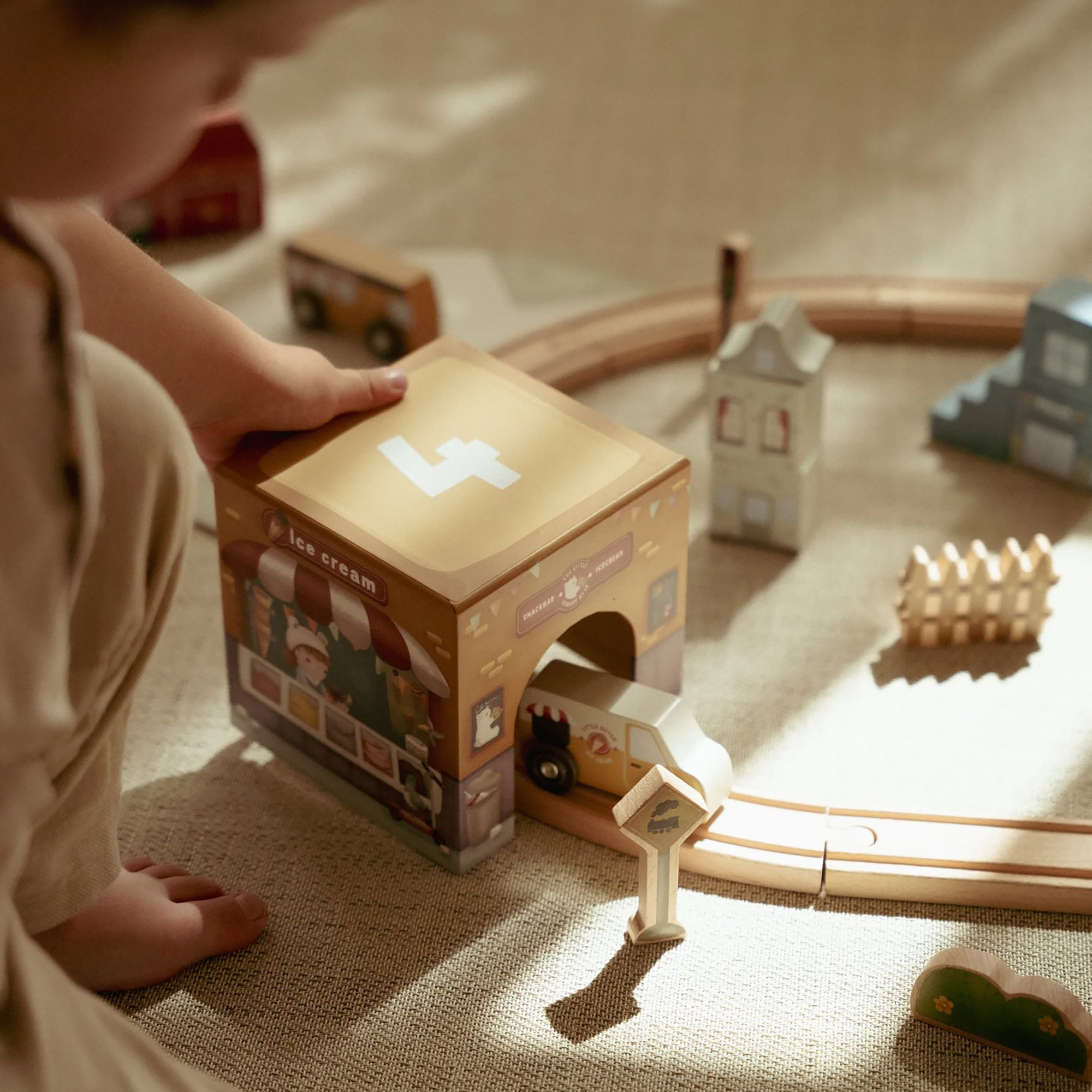 Spielzeugautos, LITTLE DUTCH, Mehrfarbig – Produktansicht