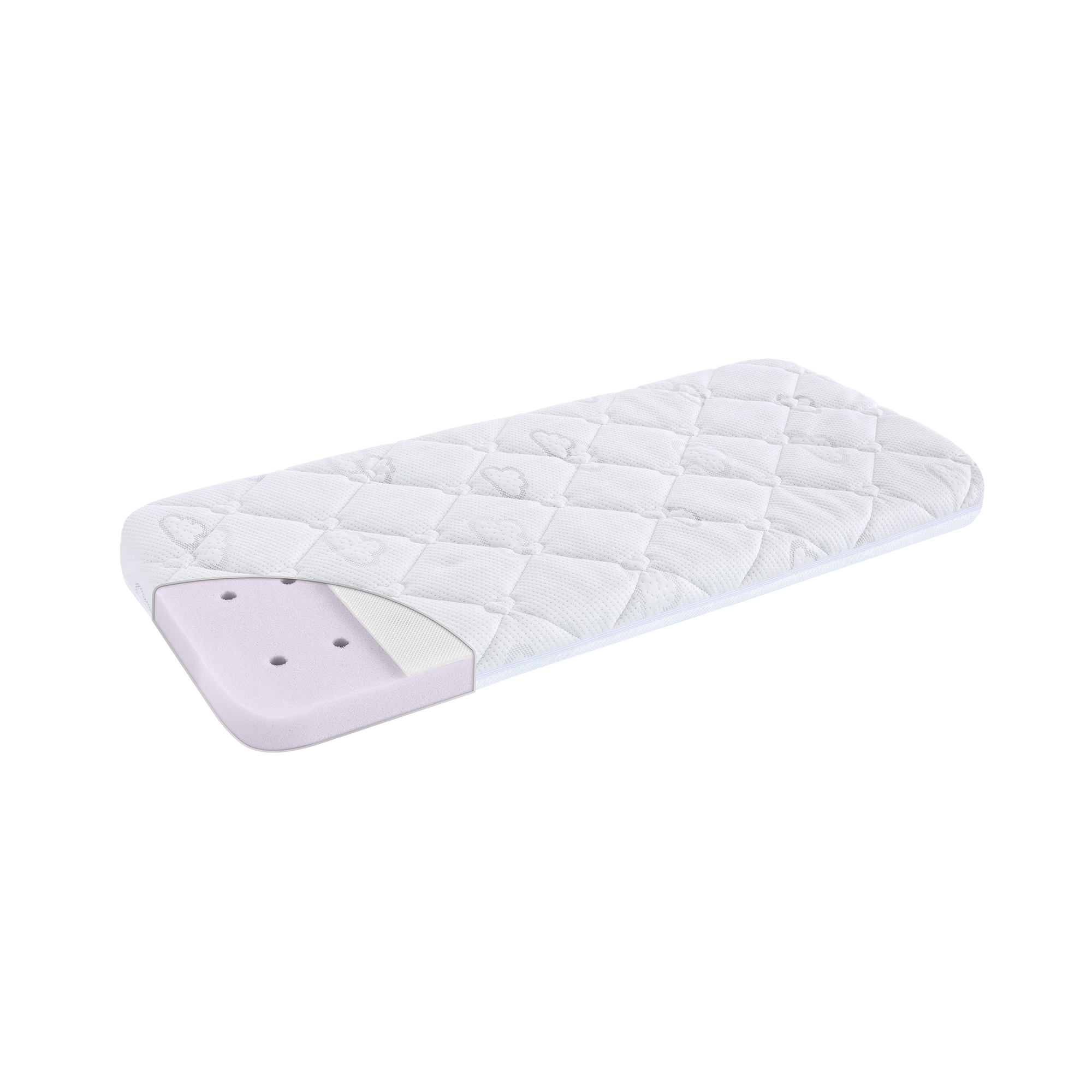 Tragewannen, Träumeland, Weiß – Besonderheit: perfekte Belüftung dank einzigartigem 3D-Luftpolster