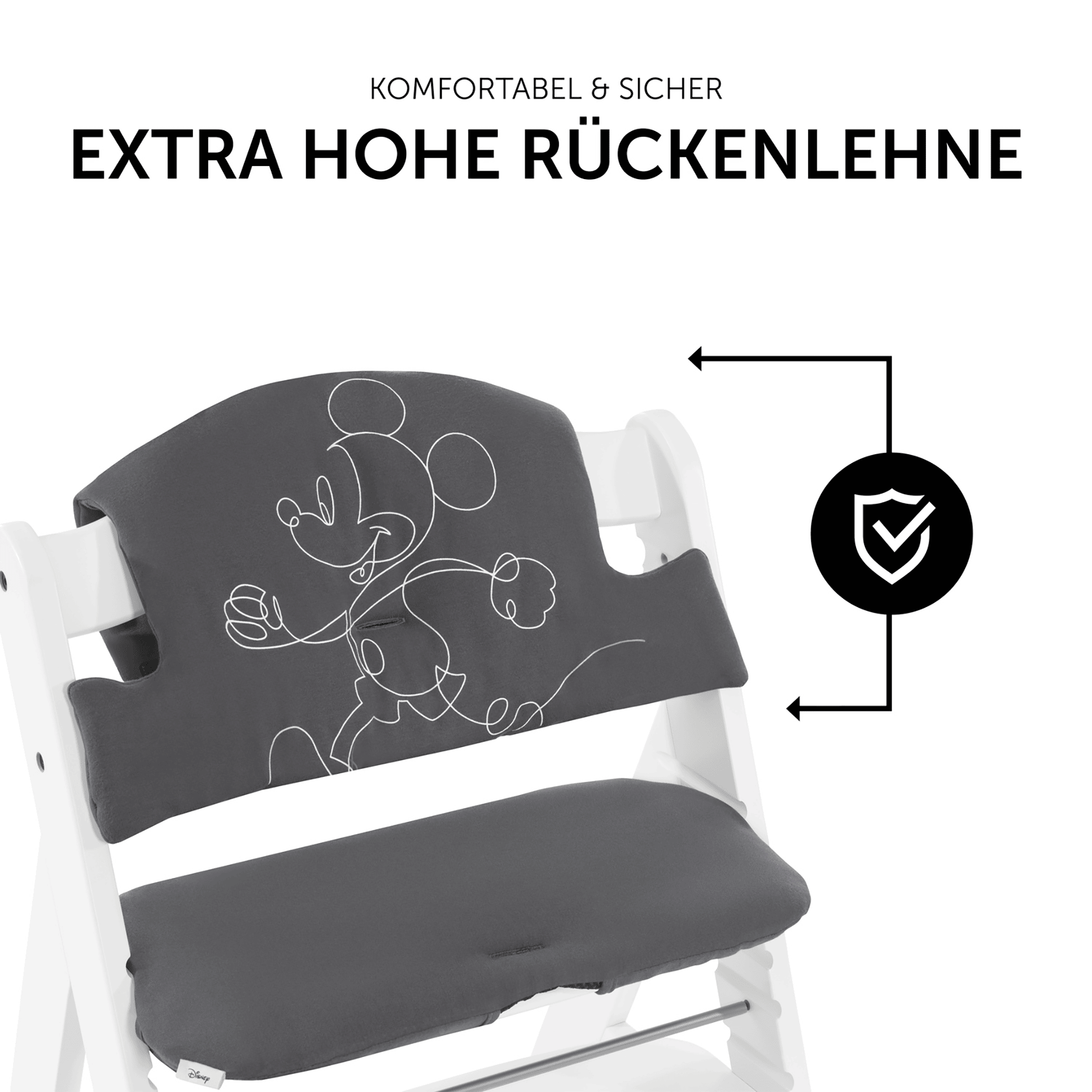 Hochstuhl Zubehör, hauck, Grau – Produktansicht
