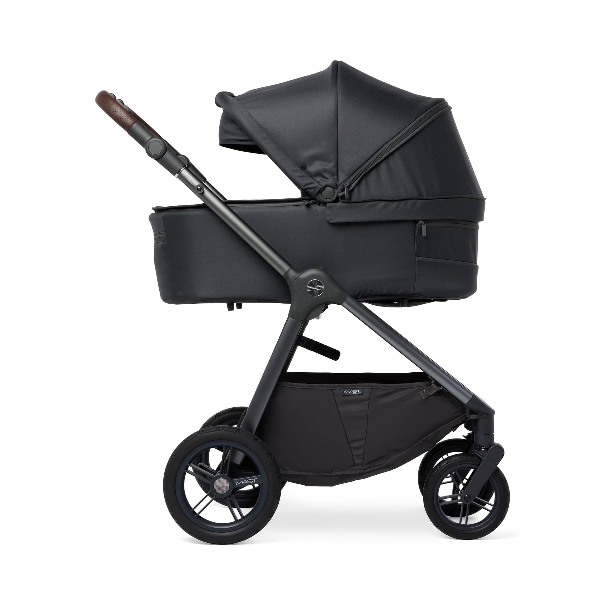 Kombi-Kinderwagen, MAST, Grau – Produktansicht