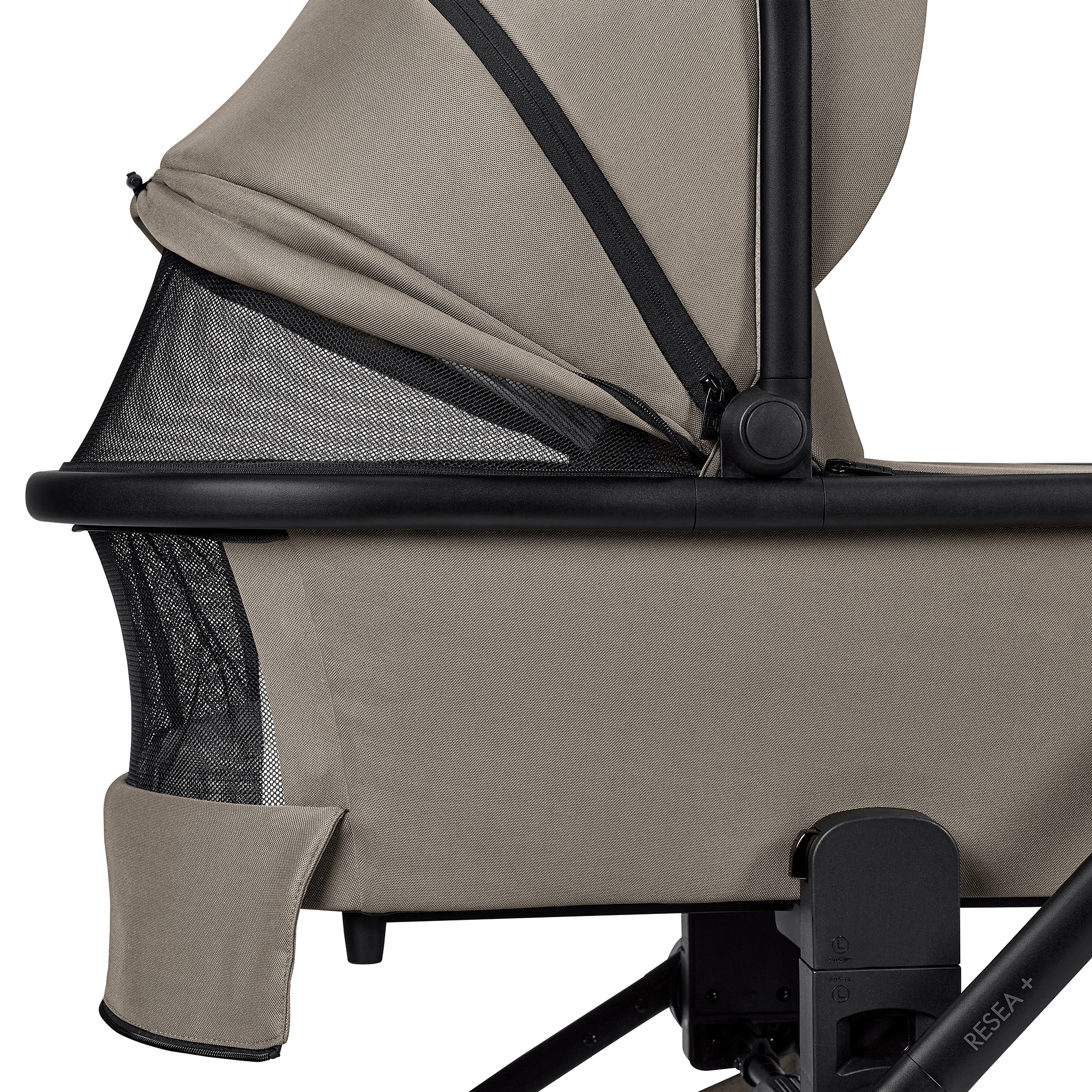 Kombi-Kinderwagen, MOON, Beige – Produktansicht