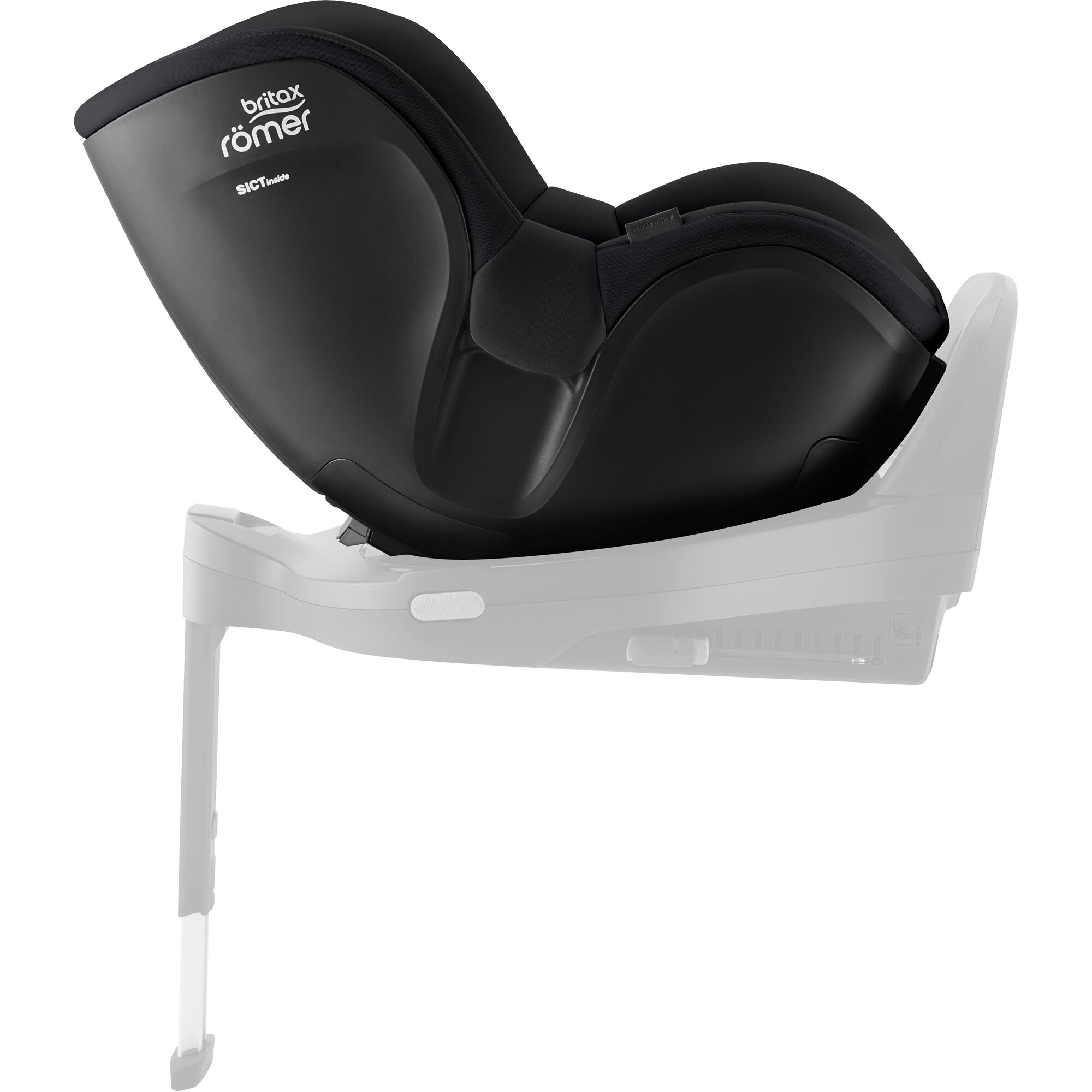 Reboarder 0-18 kg, Gruppe 0+/1, Britax Diamond, Schwarz – Produktansicht