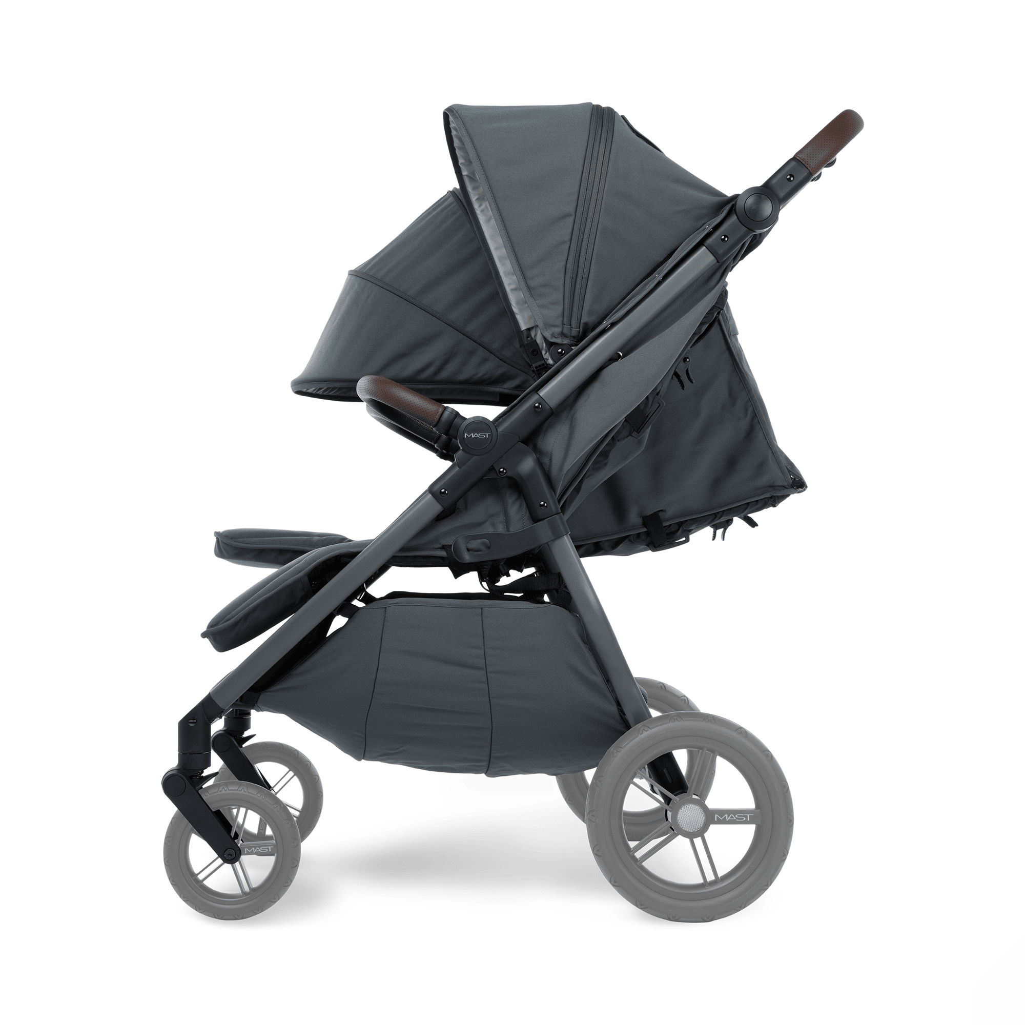 Kombi-Kinderwagen, MAST, Grün – Produktansicht