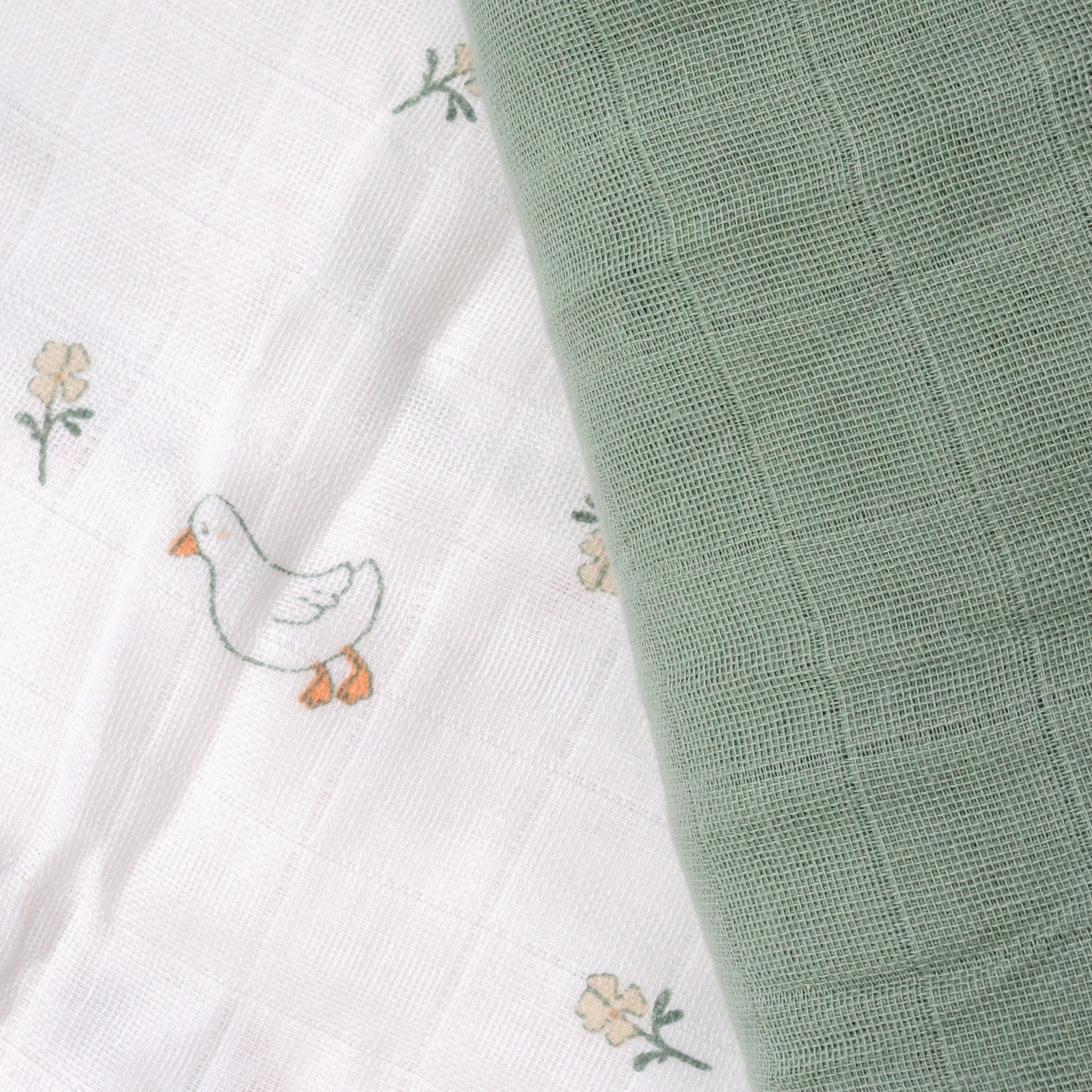 Pucktücher, LITTLE ONE, Grün – Besonderheit: praktisches 2er Pack