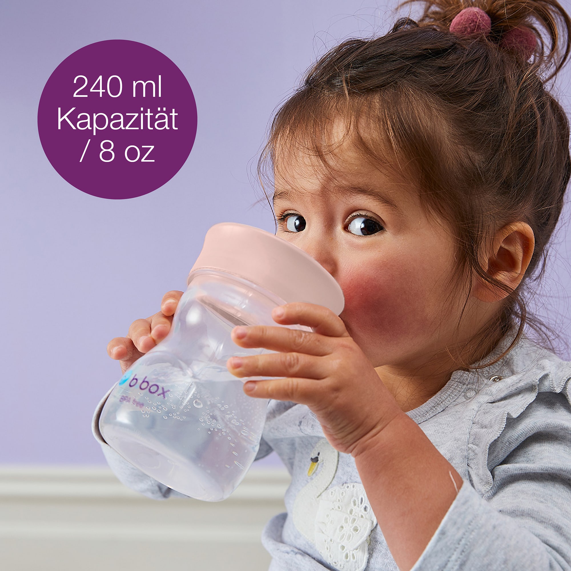 Trinklernbecher & -flaschen, B.box, Pink – Produktansicht