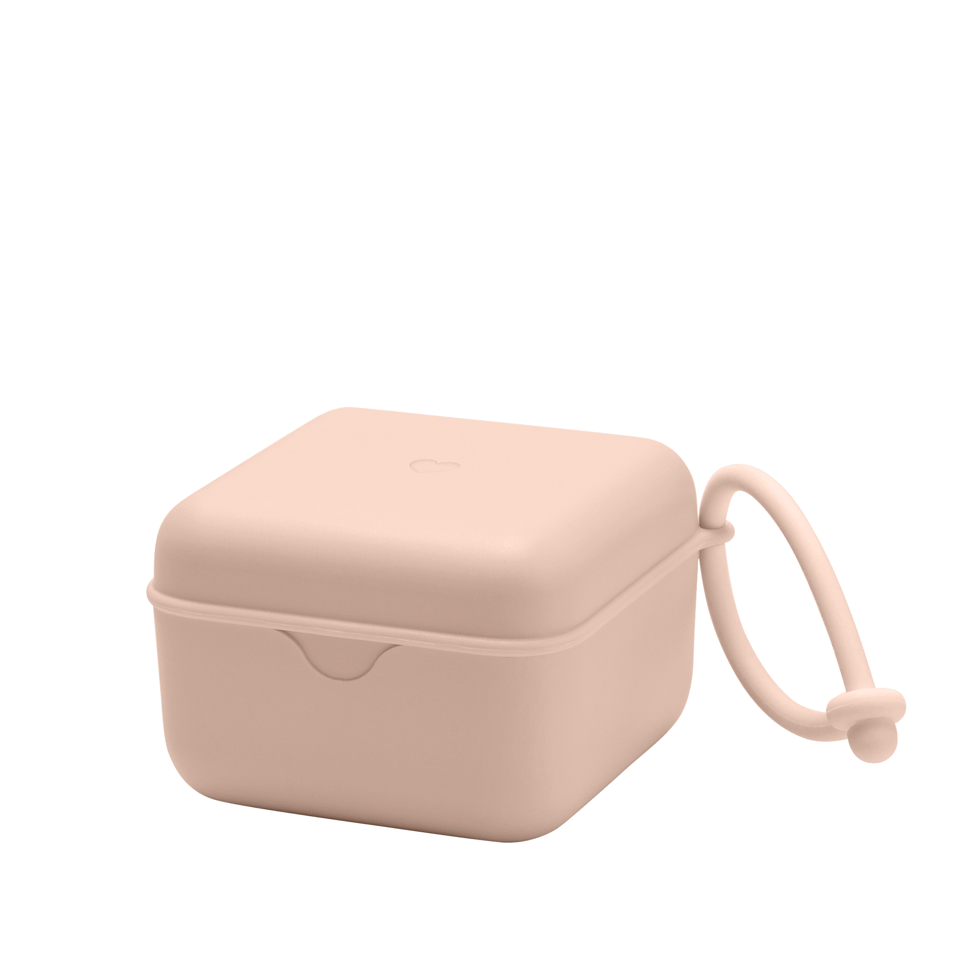 Schnullerboxen, BIBS, Pink – Besonderheit: für bis zu 3 BIBS Schnuller