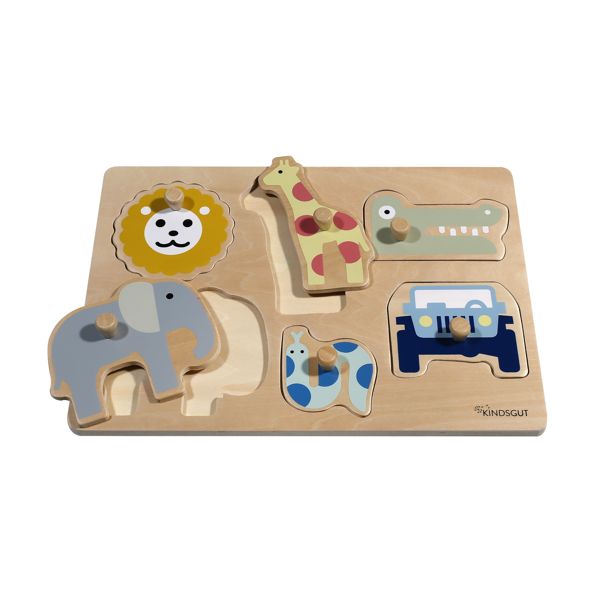 Holzspielzeug, KINDSGUT, Braun – Produktansicht