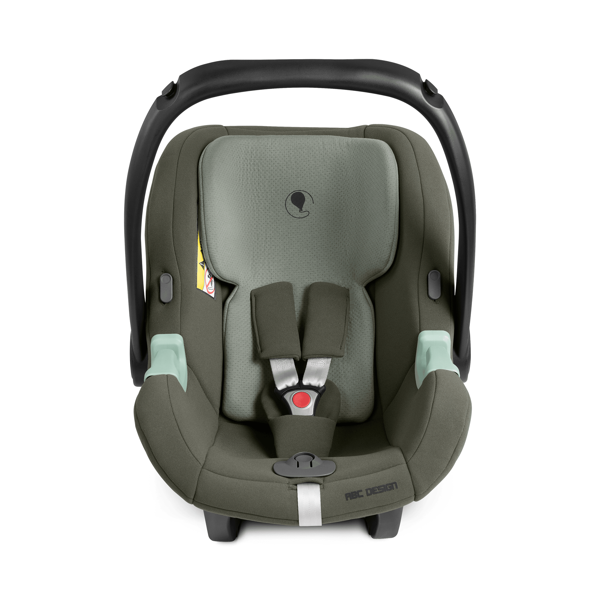 Babyschalen 0-13 kg, Gruppe 0+, ABC DESIGN, Grün – Produktansicht