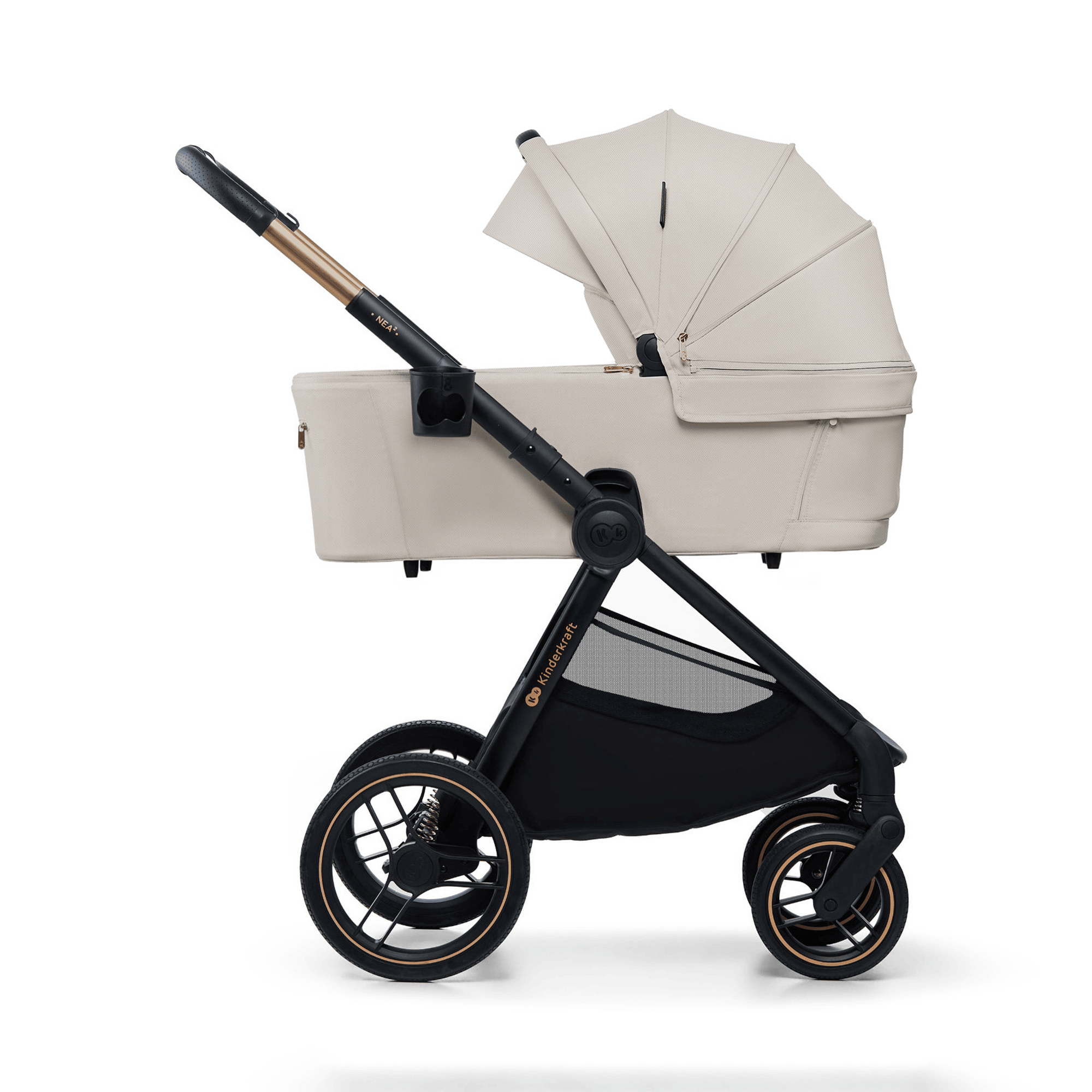 Kombi-Kinderwagen, Kinderkraft, Grau – Produktansicht