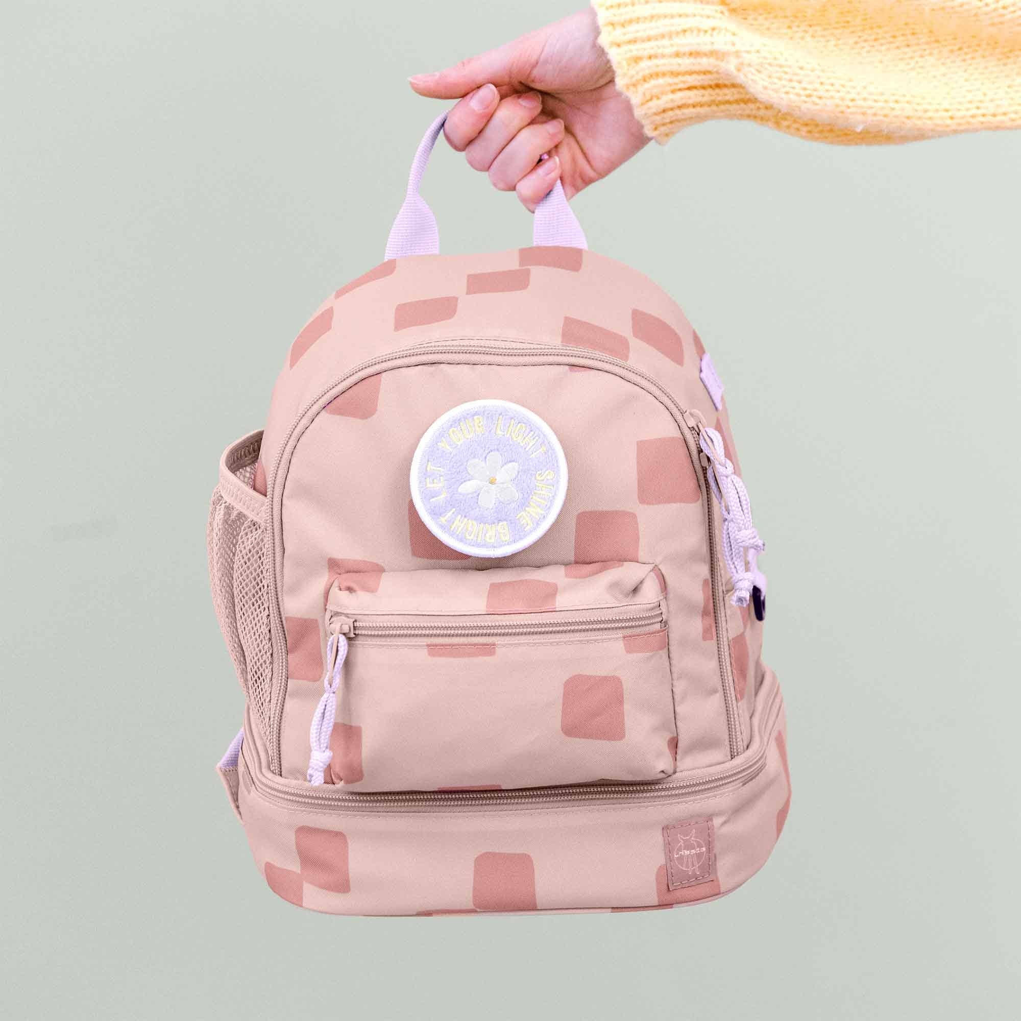 Kinderrucksäcke, LÄSSIG, Pink – Produktansicht