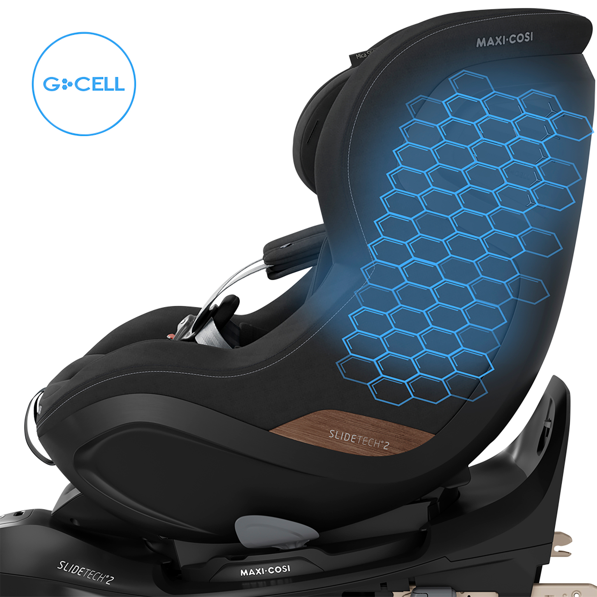 Reboarder 0-18 kg, Gruppe 0+/1, MAXI-COSI Premium, Schwarz – Produktansicht