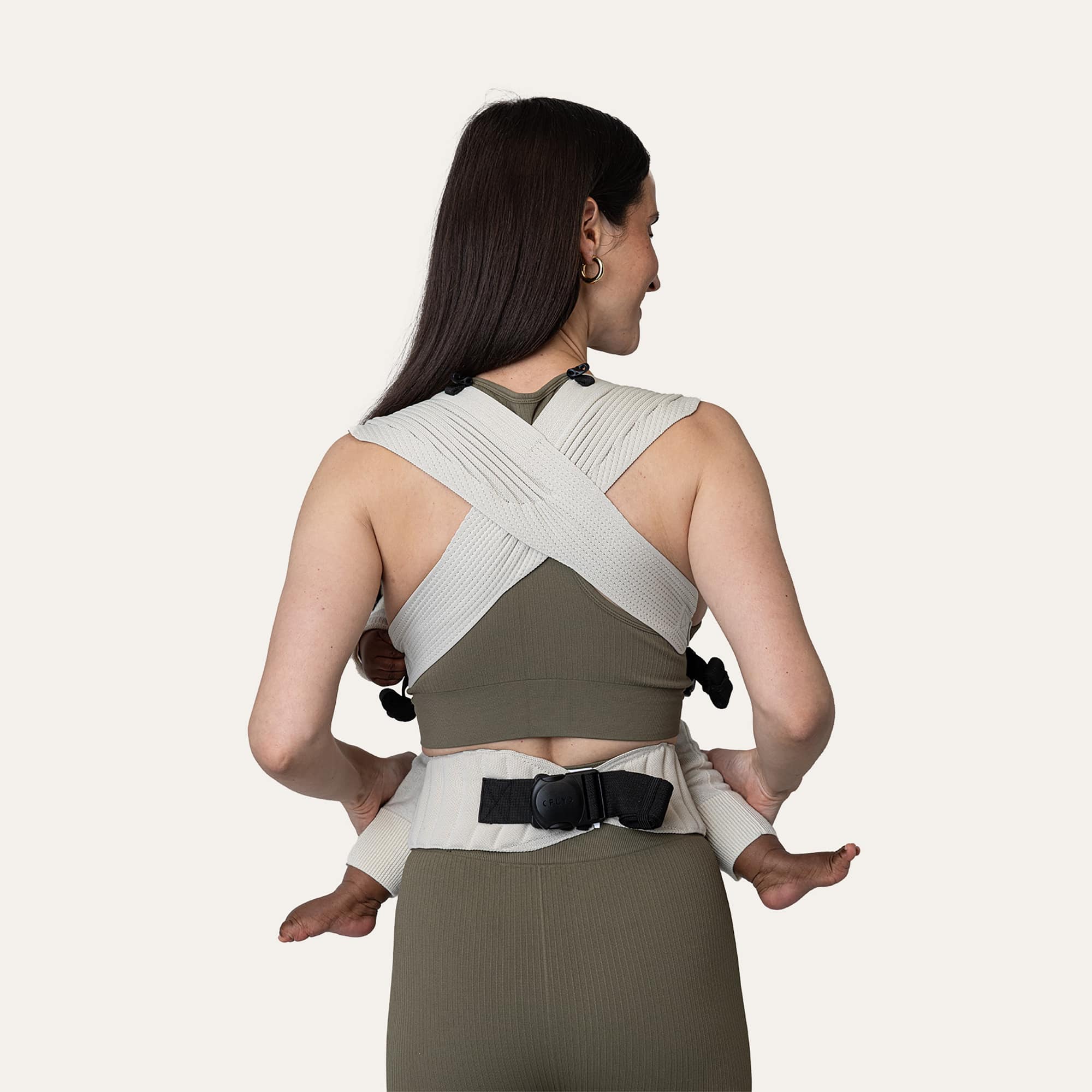 Babytragen, FLYBABY, Beige – Produktansicht
