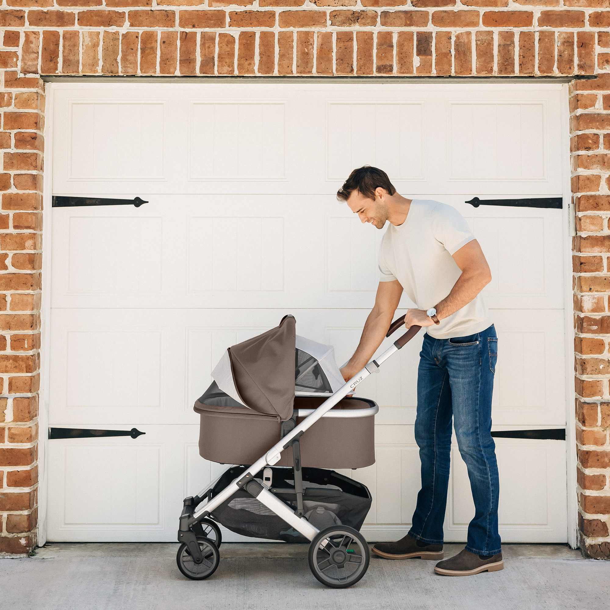 Tragewannen, UPPAbaby, Braun – Produktansicht