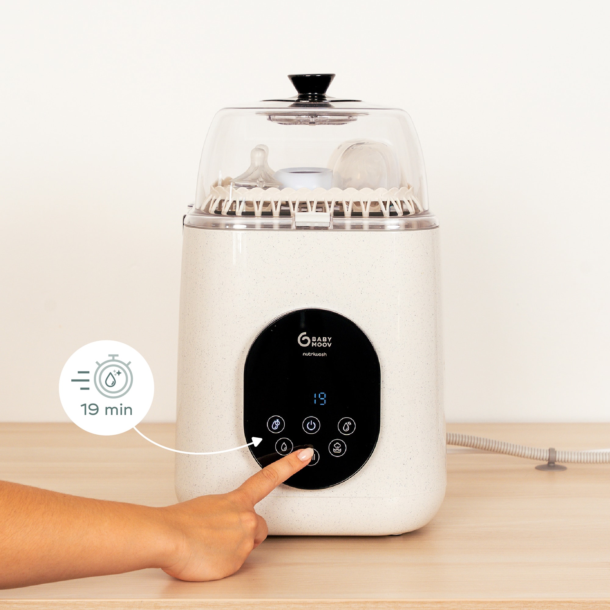 Vaporisatoren, babymoov, Weiß – Produktansicht
