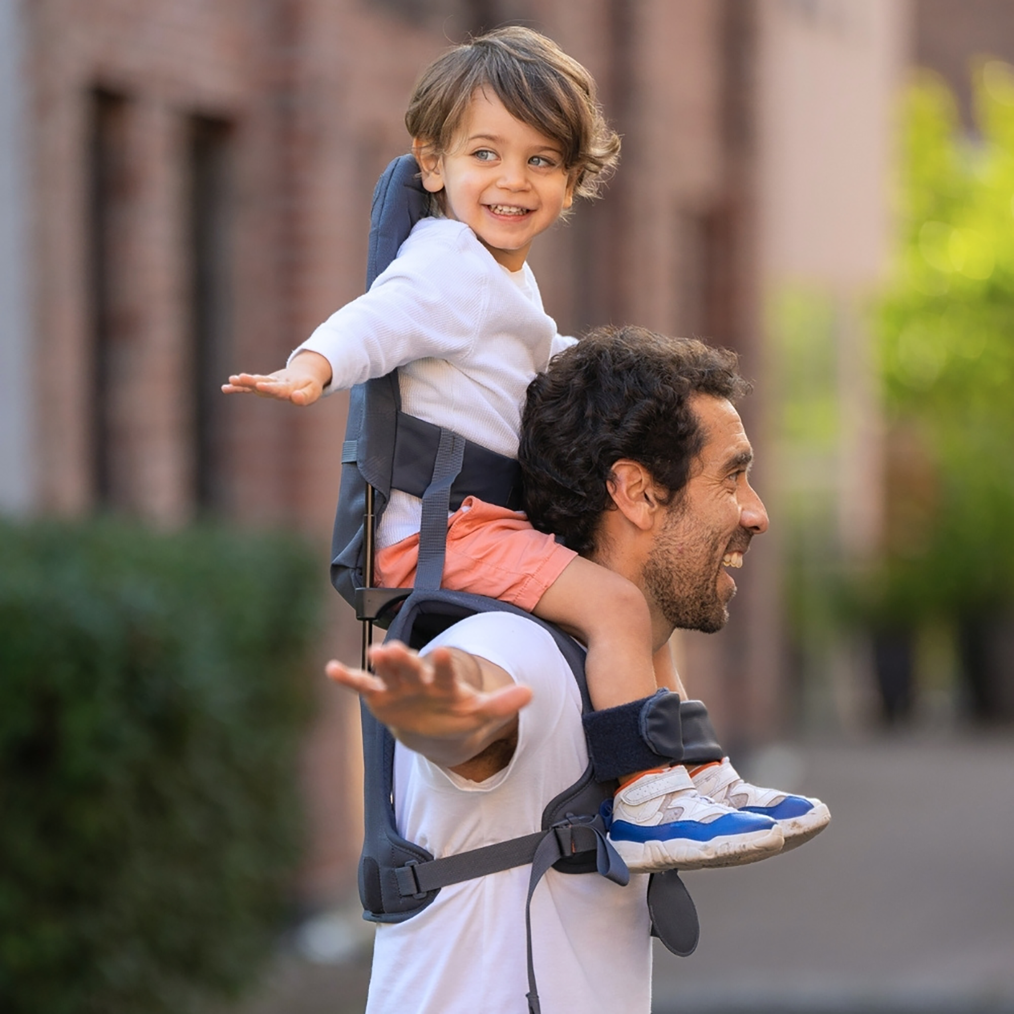 Rückentragen, MINIMEIS, Blau – Produktansicht