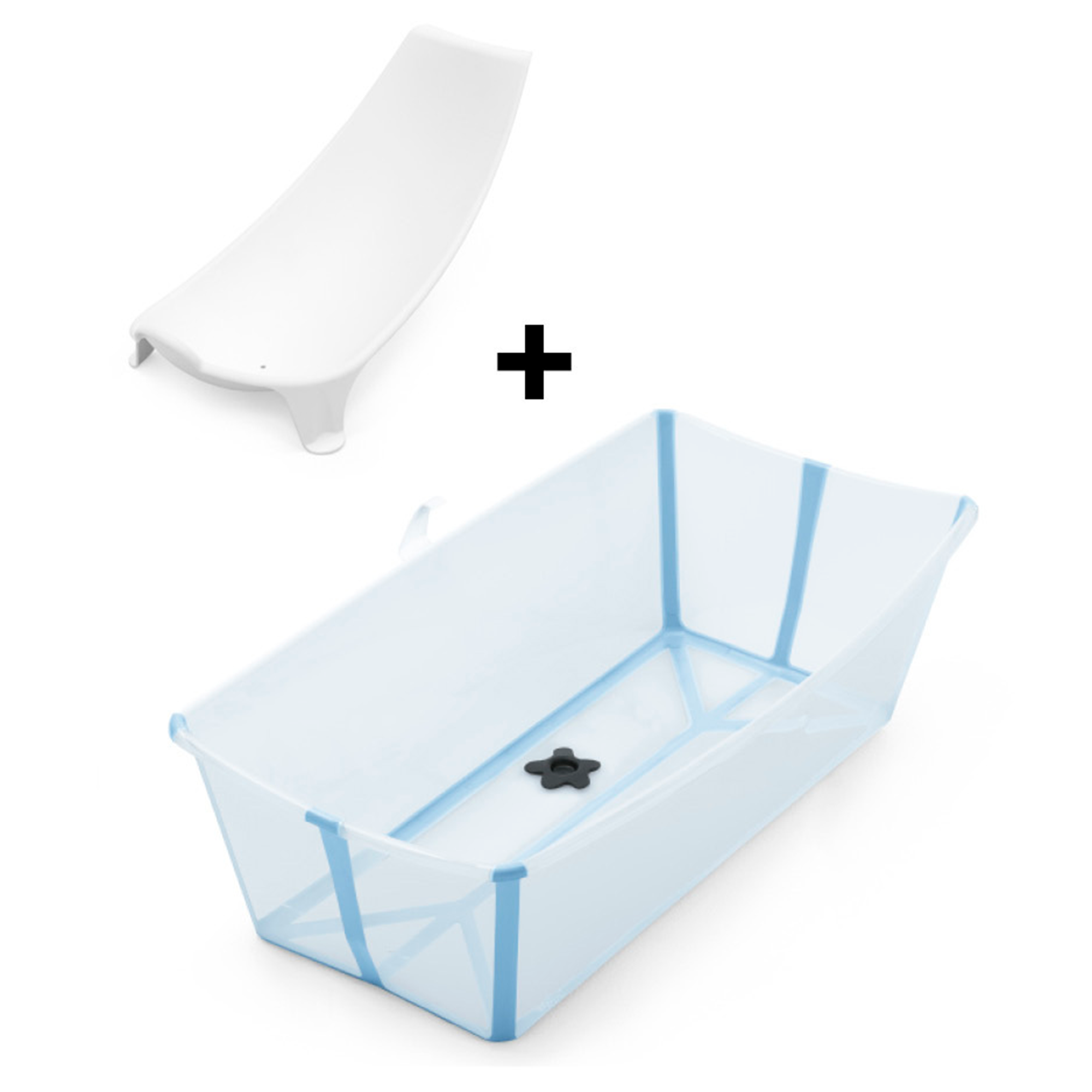 Badewannen, STOKKE, Blau – Besonderheit: geeignet für Kinder bis zu 6 Jahren & zum Teilen mit Geschwistern