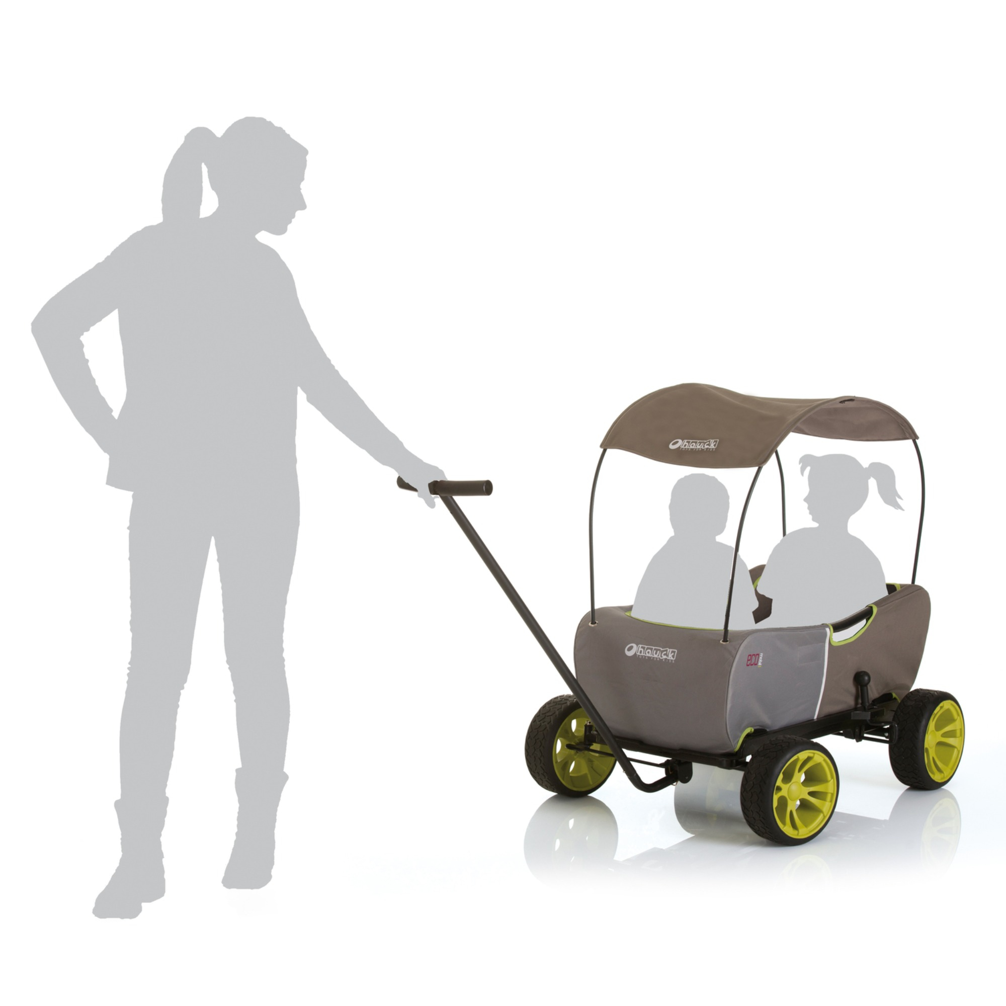 Bollerwagen, Hauck TOYS FK, Grau – Produktansicht