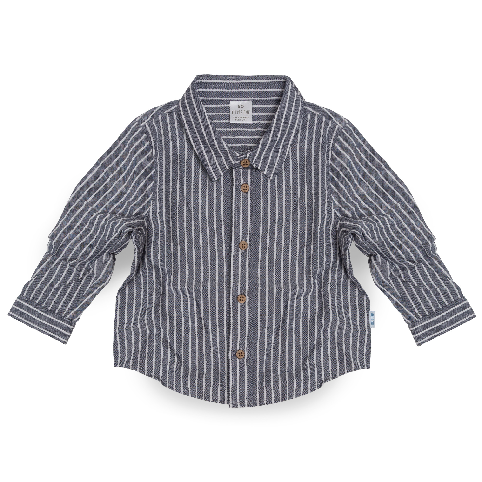 Hemden & Blusen, LITTLE ONE, Blau – Besonderheit: aus 100% Baumwolle