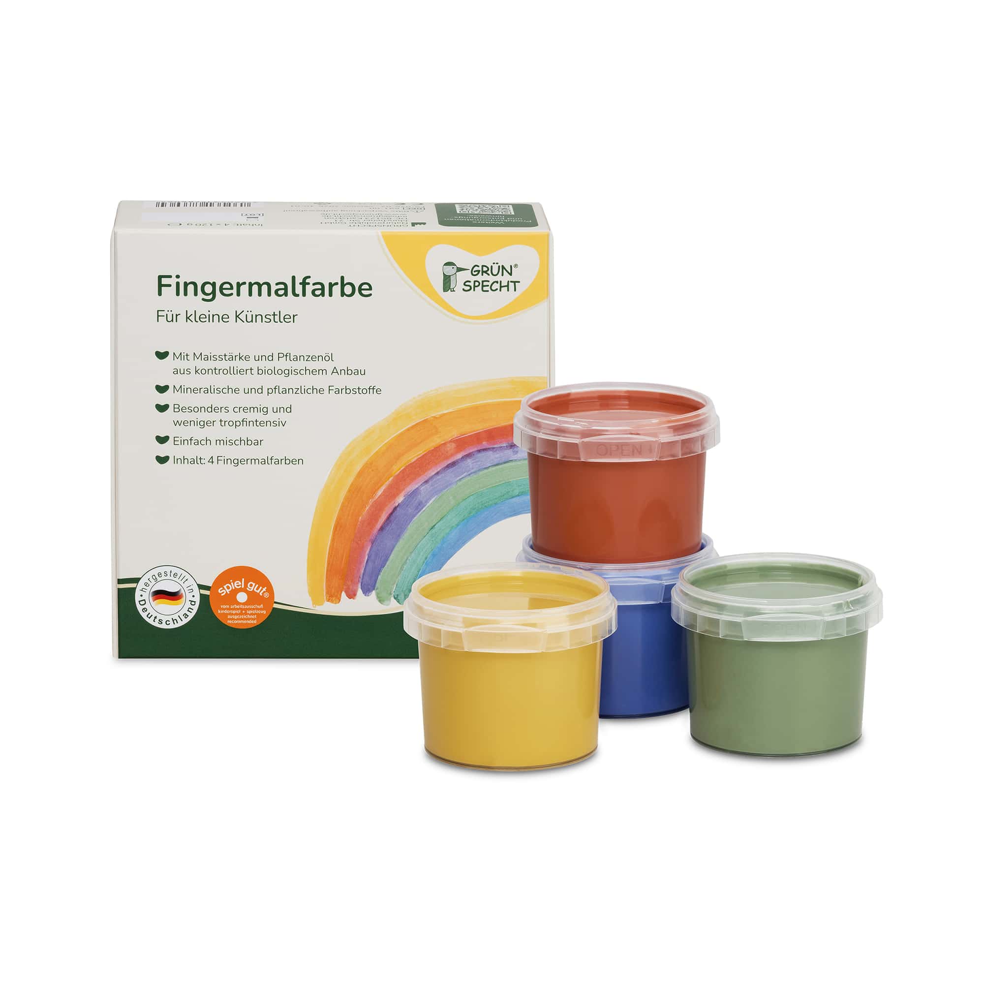 Malen & Kneten, GRÜNSPECHT, Mehrfarbig – Produktansicht