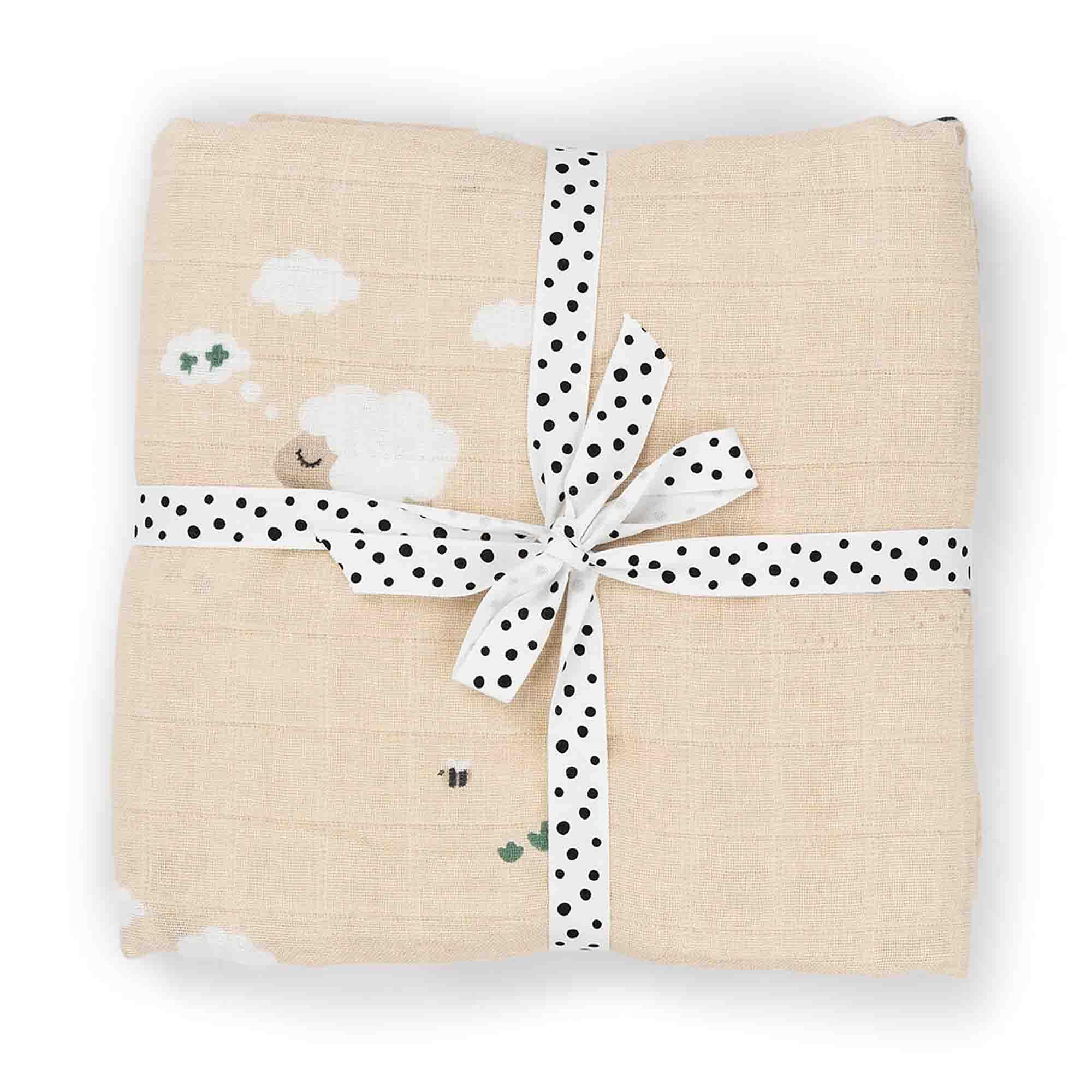 Mullwindeln, done by deer, Beige – Besonderheit: aus 100% Baumwolle