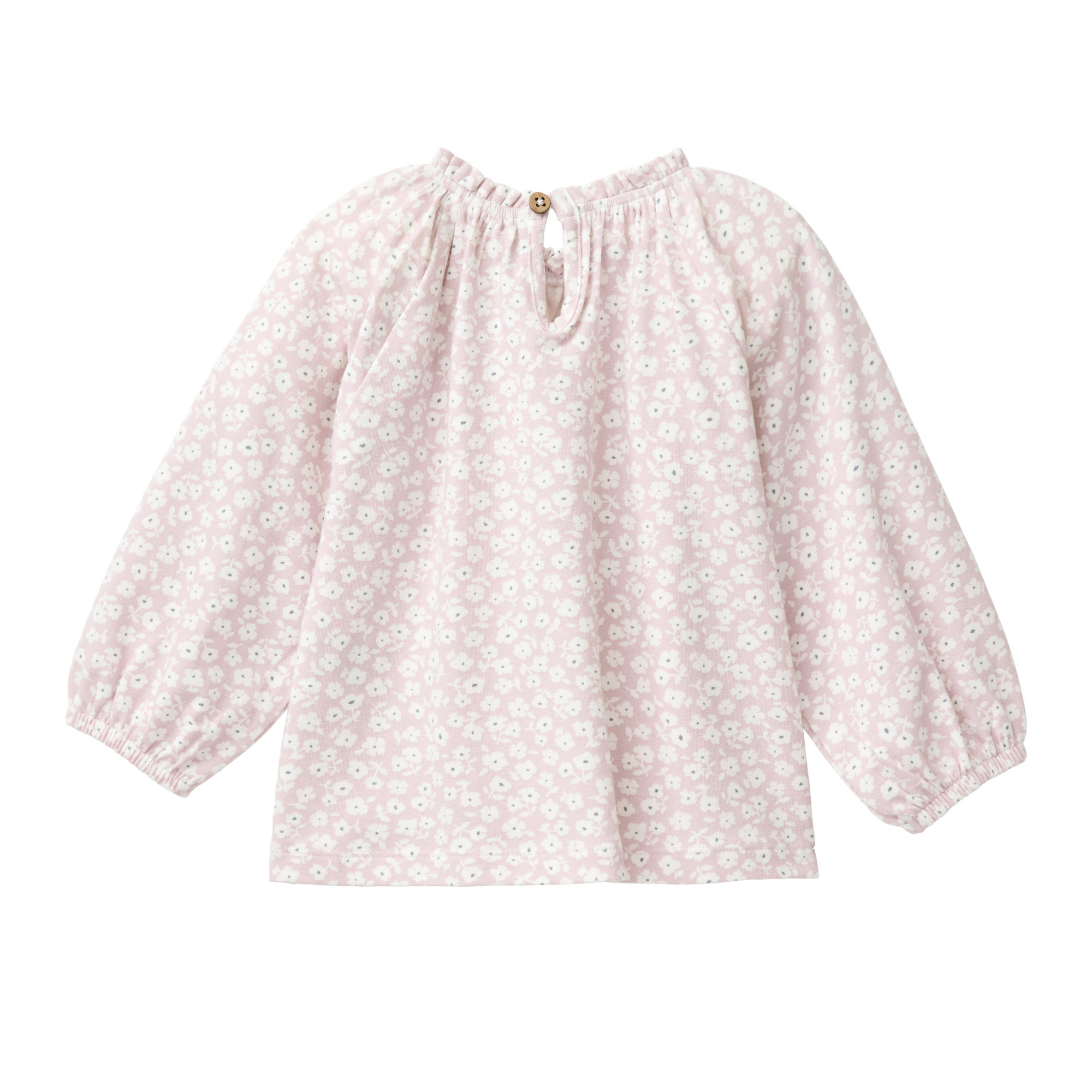 Langarmshirts, People Wear Organic, Pink – Besonderheit: aus 95% Baumwolle