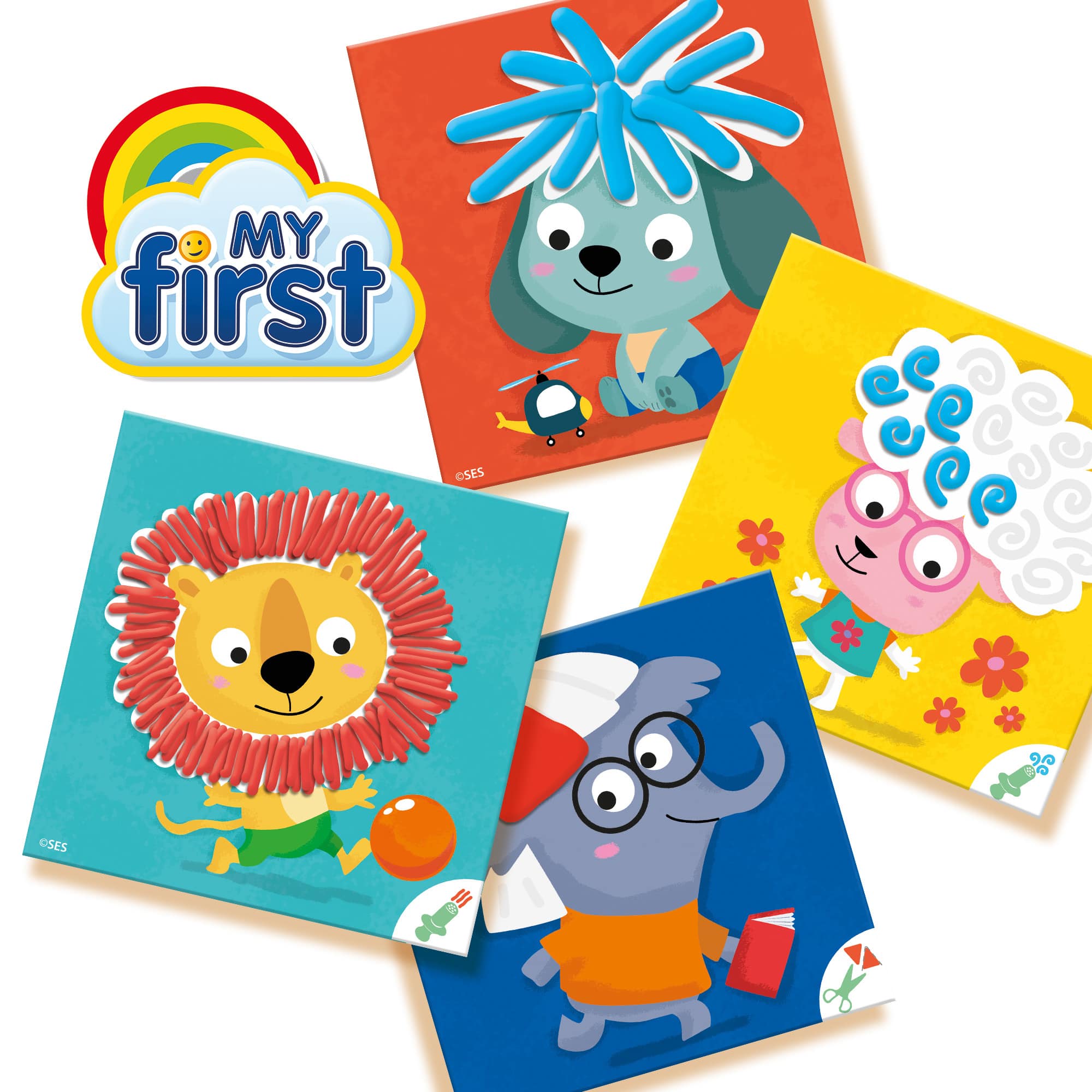 Malen & Kneten, SES CREATIVE, Gelb – Produktansicht