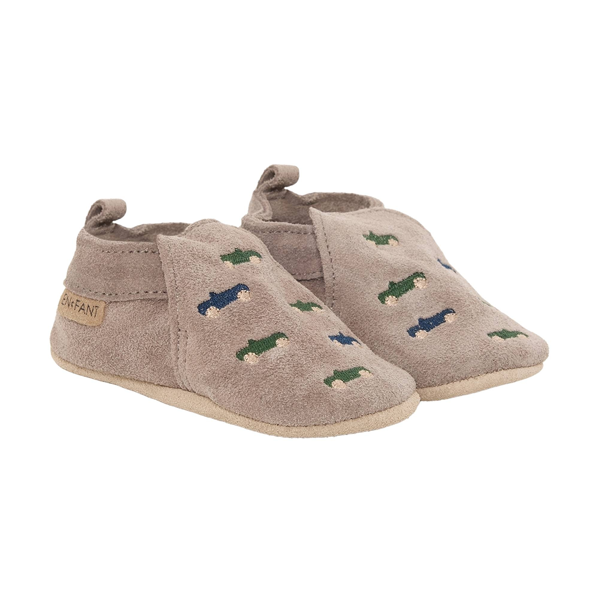 Hausschuhe, EN FANT, Beige – Besonderheit: rutschfeste, weiche und flexible Sohle
