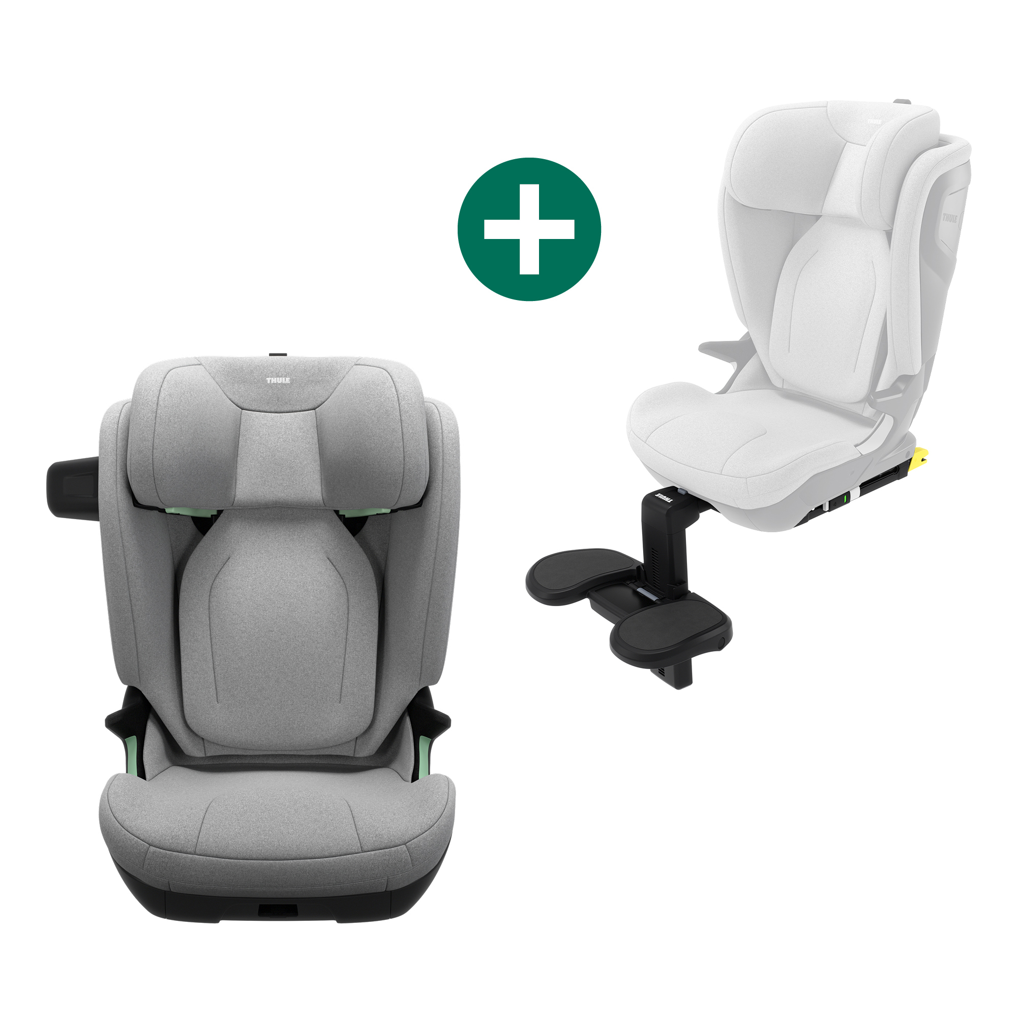 Kindersitze 15-36 kg, Gruppe 2/3, THULE, Grau – Produktansicht