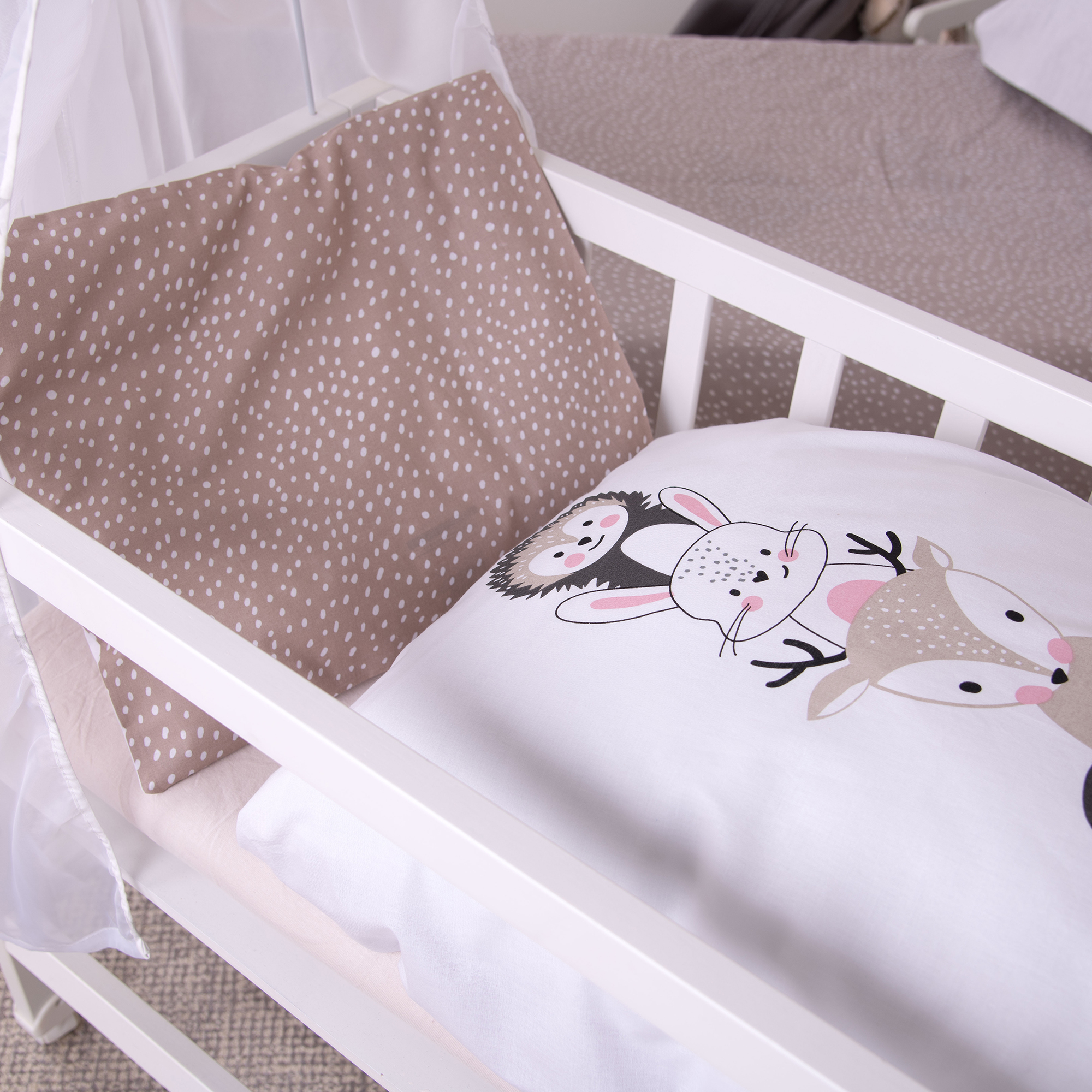 Babybettwäsche, HERDING, Weiß – Produktansicht