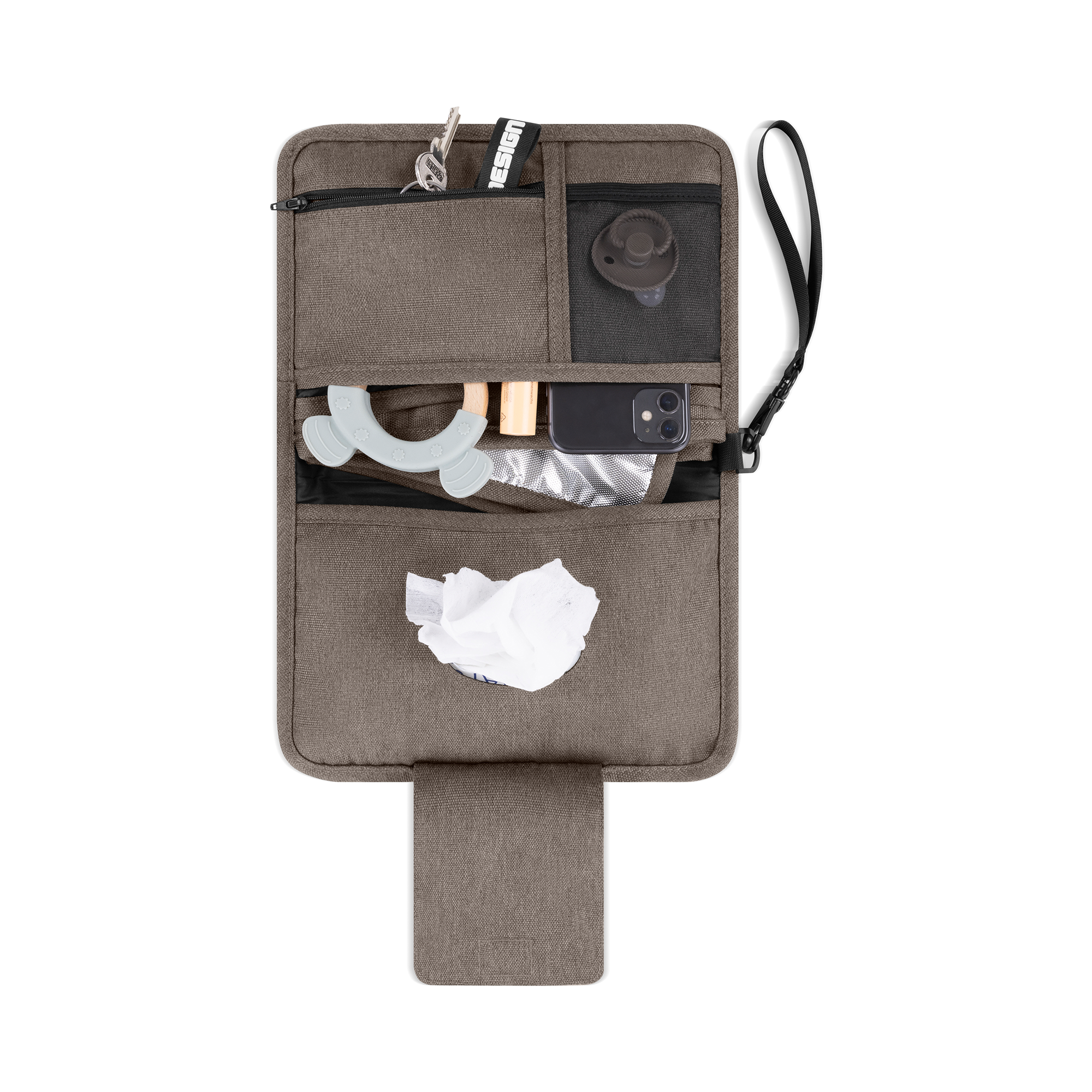 Wickeltaschen, ABC DESIGN, Beige – Produktansicht