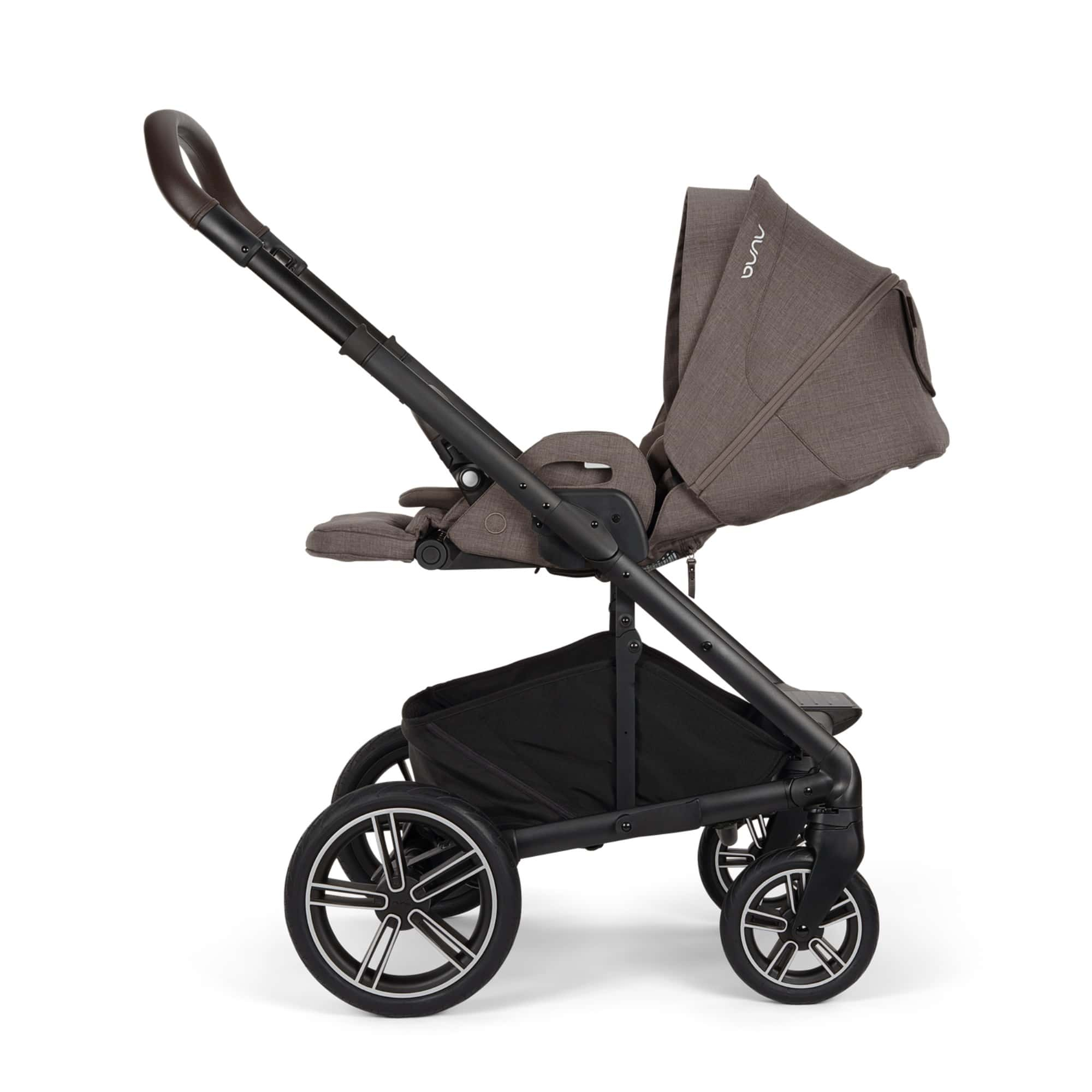 Kombi-Kinderwagen, nuna, Braun – Produktansicht