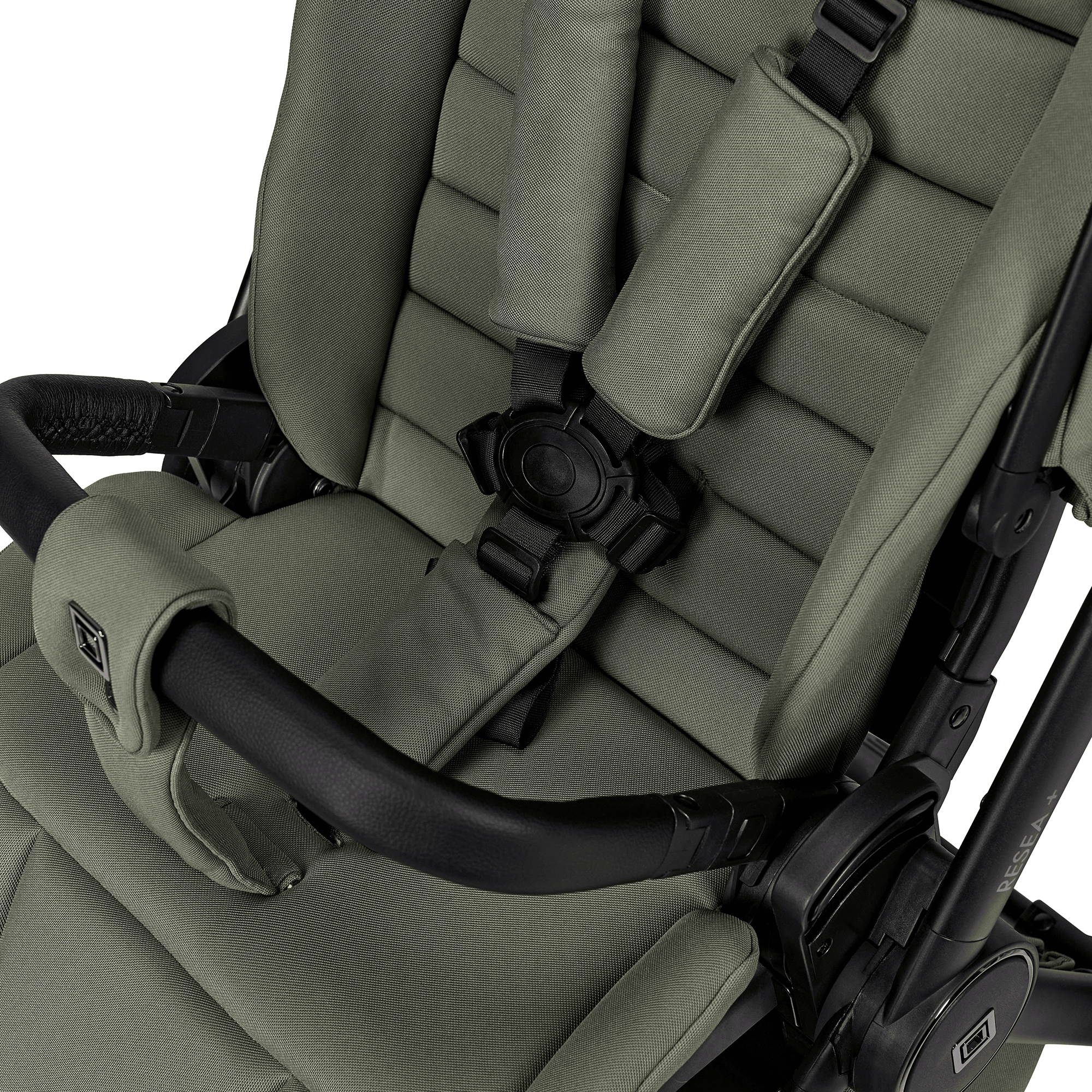 Kombi-Kinderwagen, MOON, Grün – Produktansicht