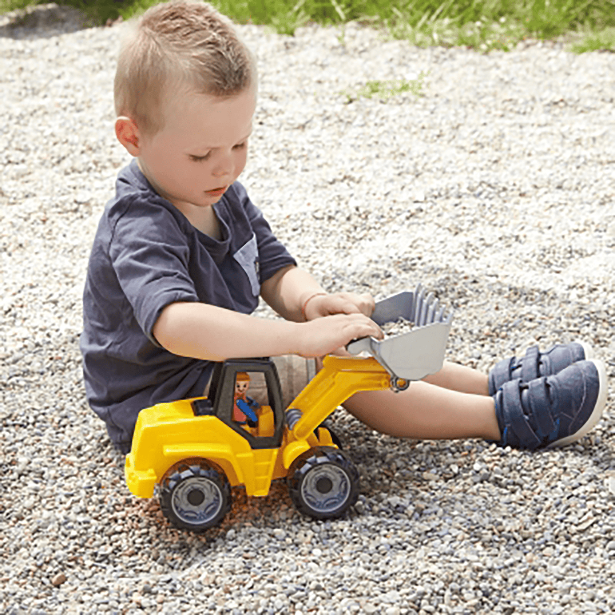 Spielzeugautos, Lena, Gelb – Produktansicht