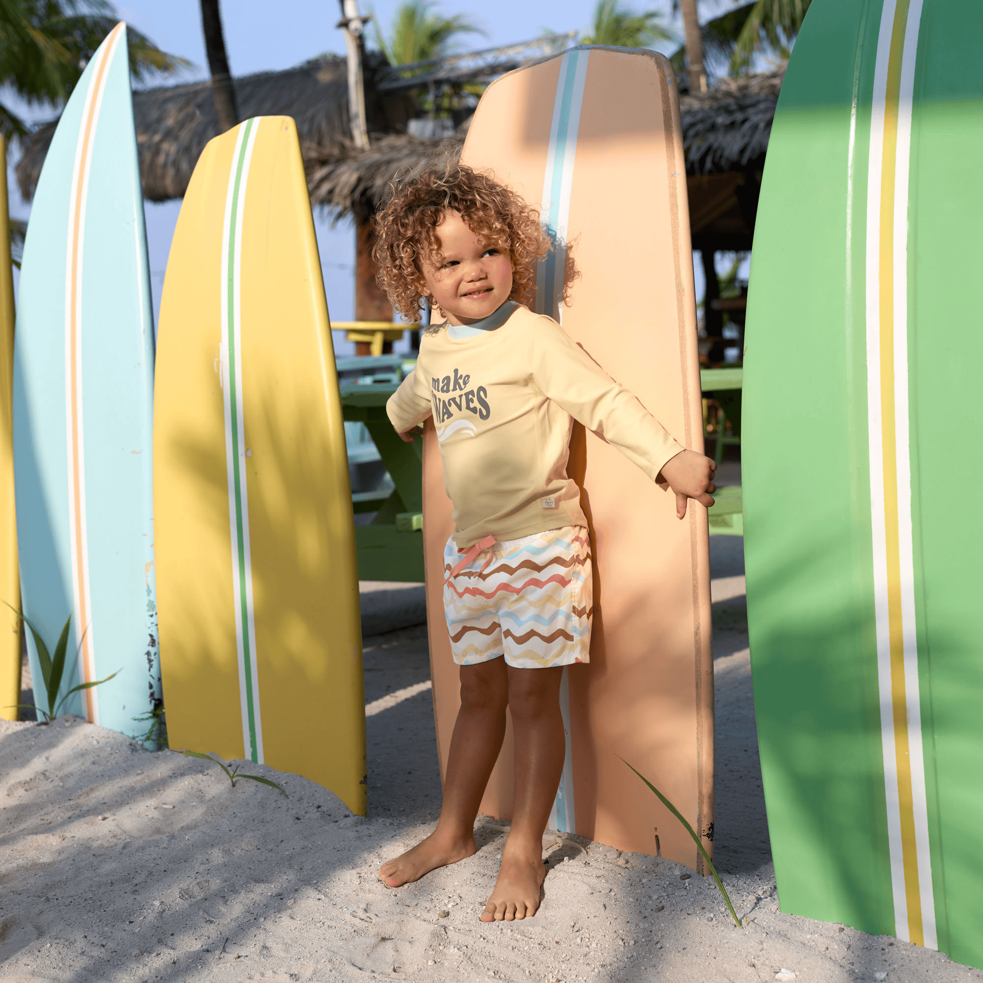 Badeanzüge & Badehosen, LÄSSIG, Weiß – Besonderheit: mit UV-Schutz