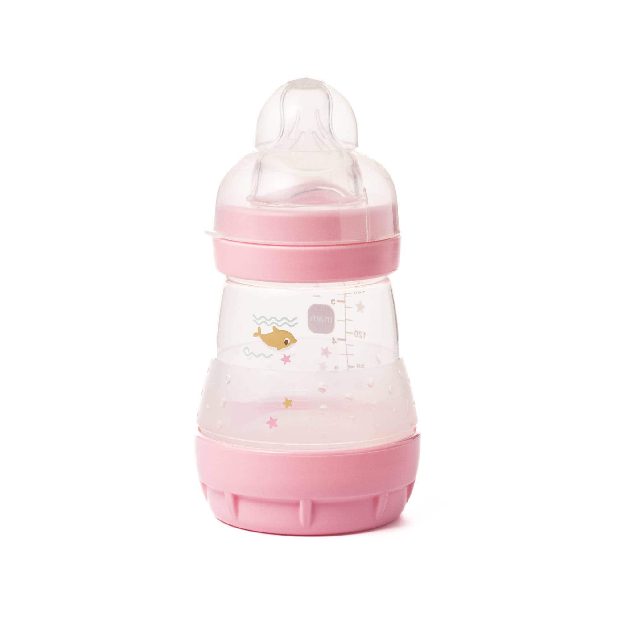 Babyfläschchen, MAM, Pink – Besonderheit: natürliches Trinkgefühl