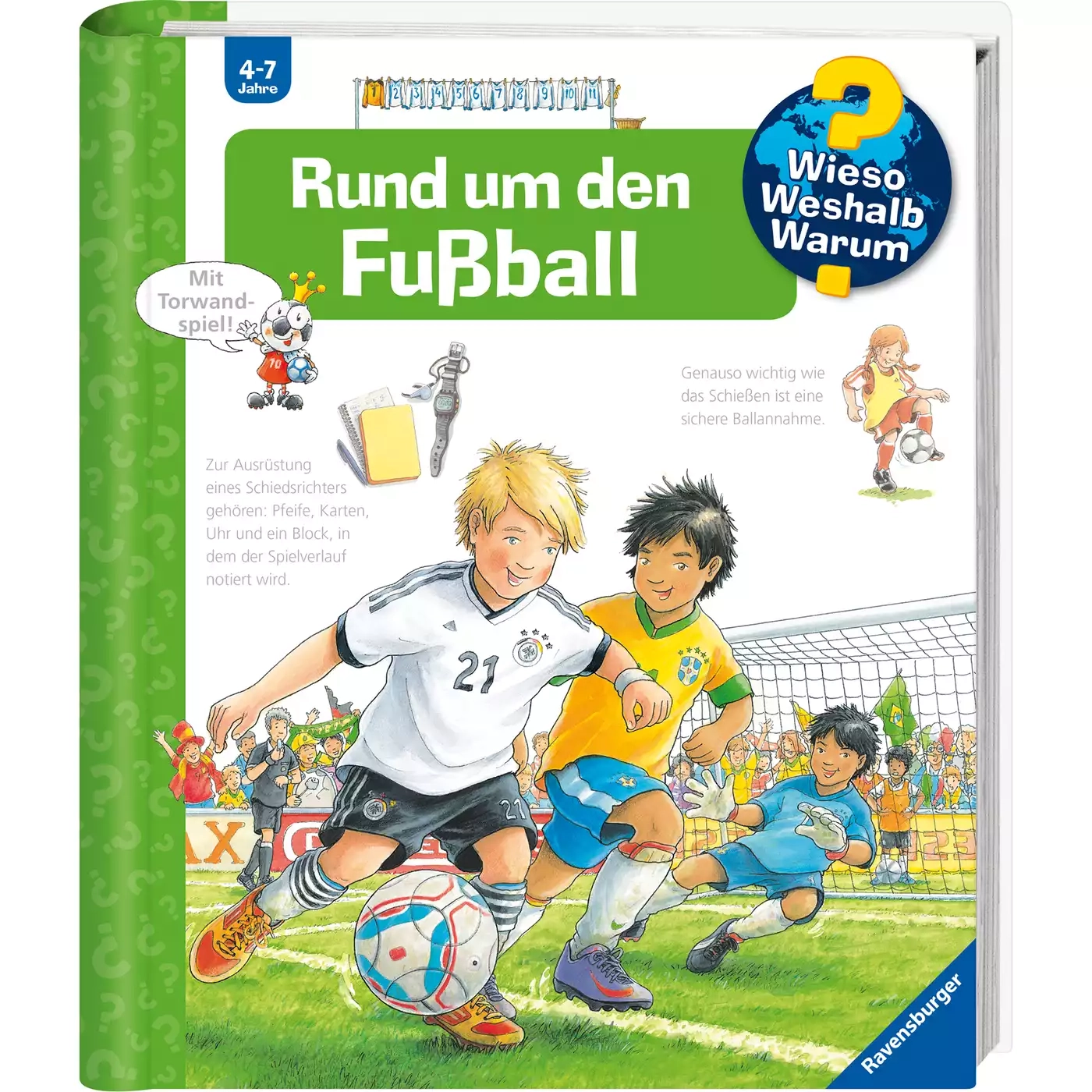 Kindersachbücher, Ravensburger, Weiß – Besonderheit: Spielspaß für die Halbzeitpause