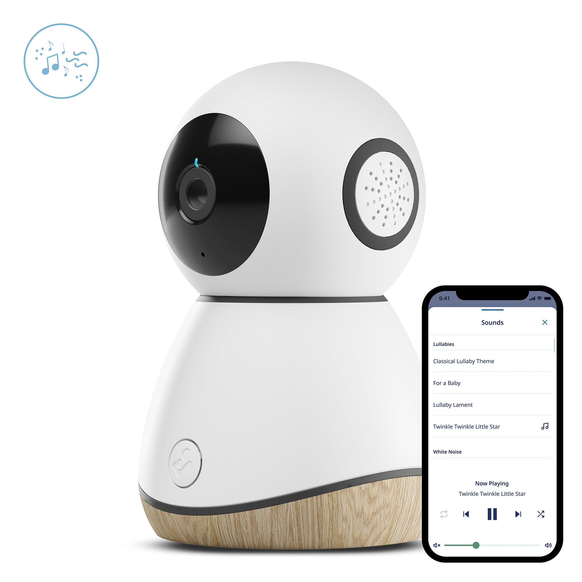 Video Babyphone, MAXI-COSI, Weiß – Produktansicht