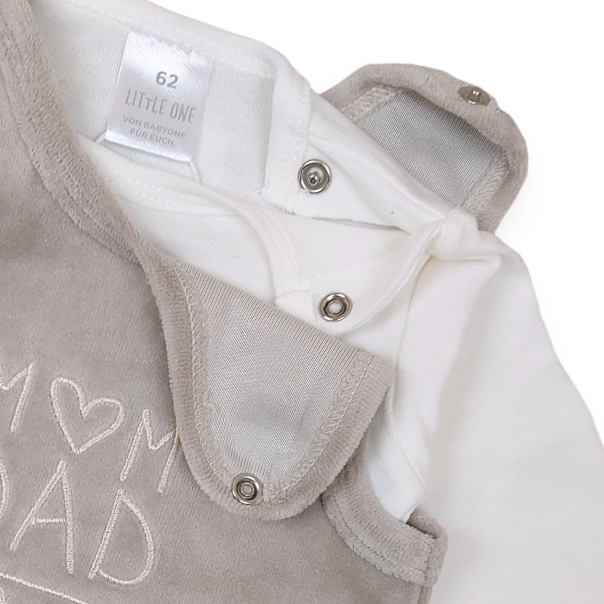 SALE Strampler, LITTLE ONE, Beige – Produktansicht