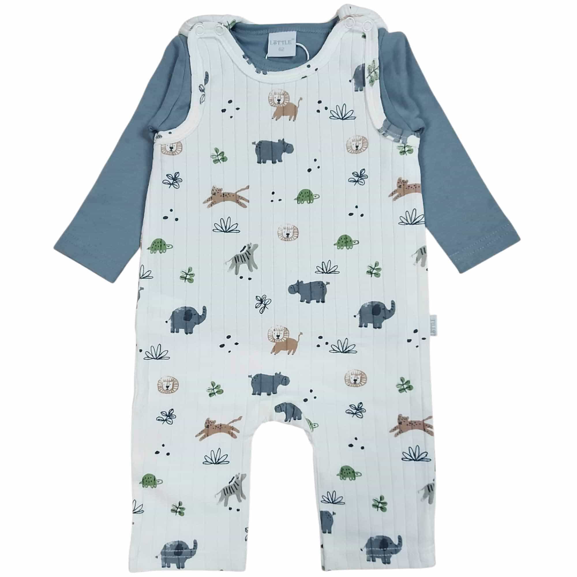 Strampler, LITTLE, Weiß – Produktansicht