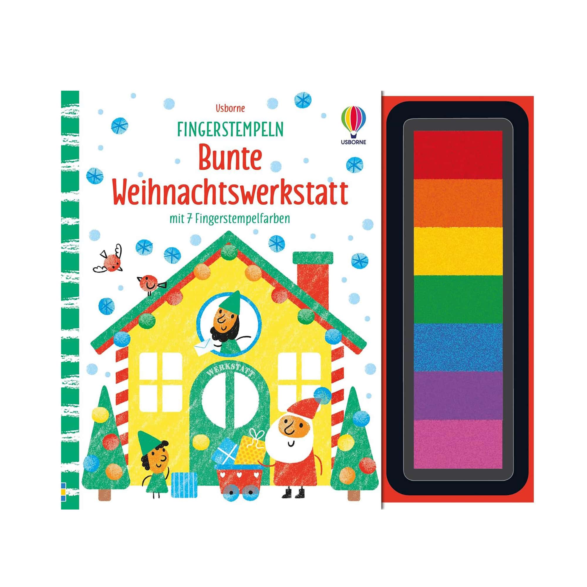 Malbücher, USBORNE, Mehrfarbig – Besonderheit:  zum Stempeln und Malen direkt im Buch